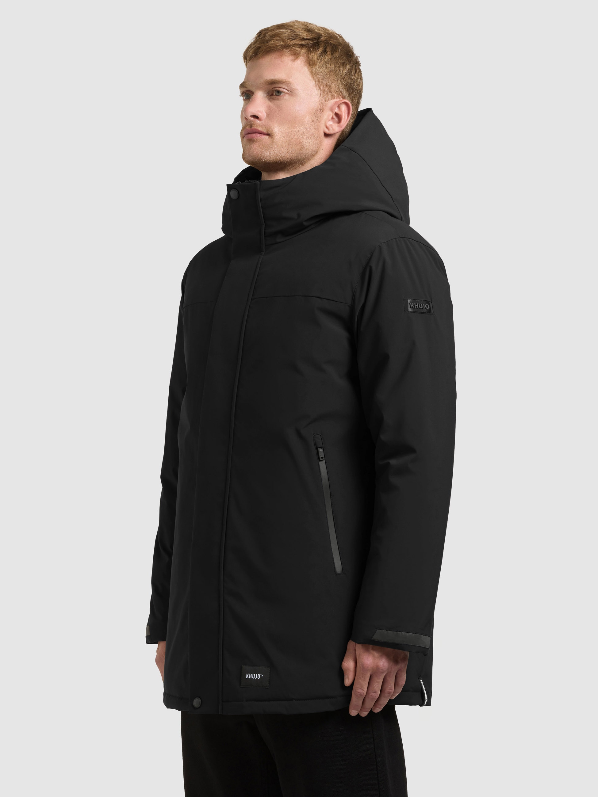 khujo Winterjacke »DEHL« mit Kapuze