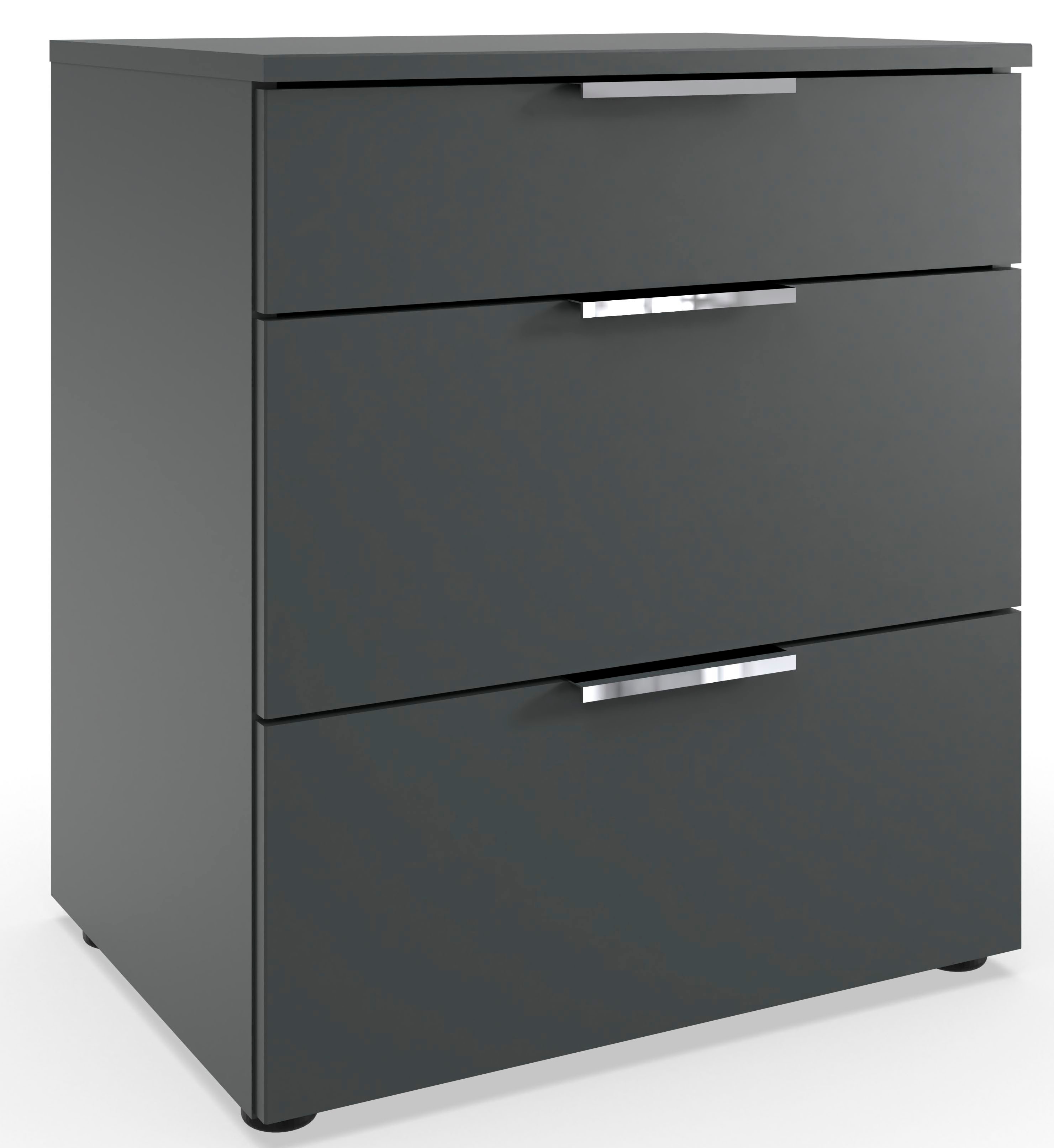 Wimex "Level by fresh to go" 3 Schubladen mit soft-close Funktion, 54cm breit, 61cm hoch