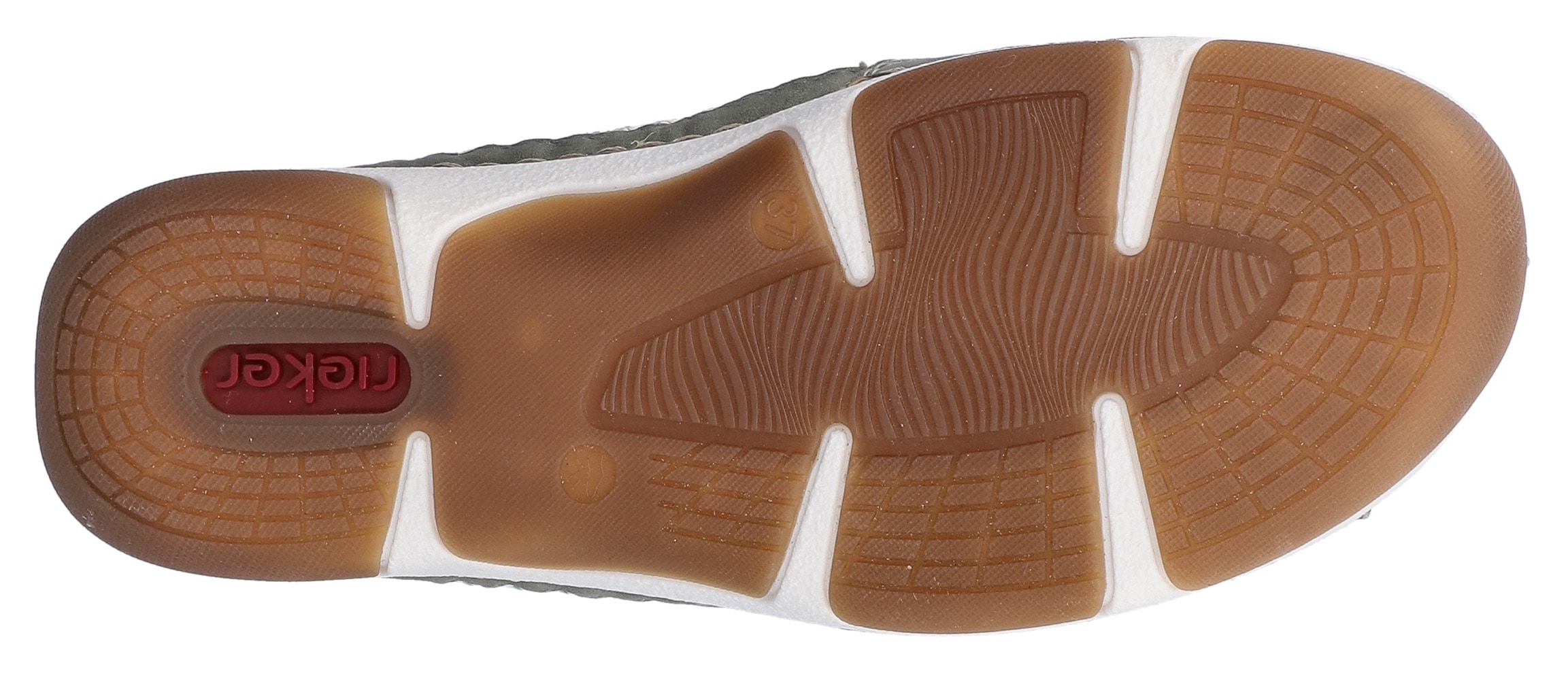 Rieker Slip-On Sneaker  Slipper, Freizeitsneaker, Halbschuh mit Schnellverschluss