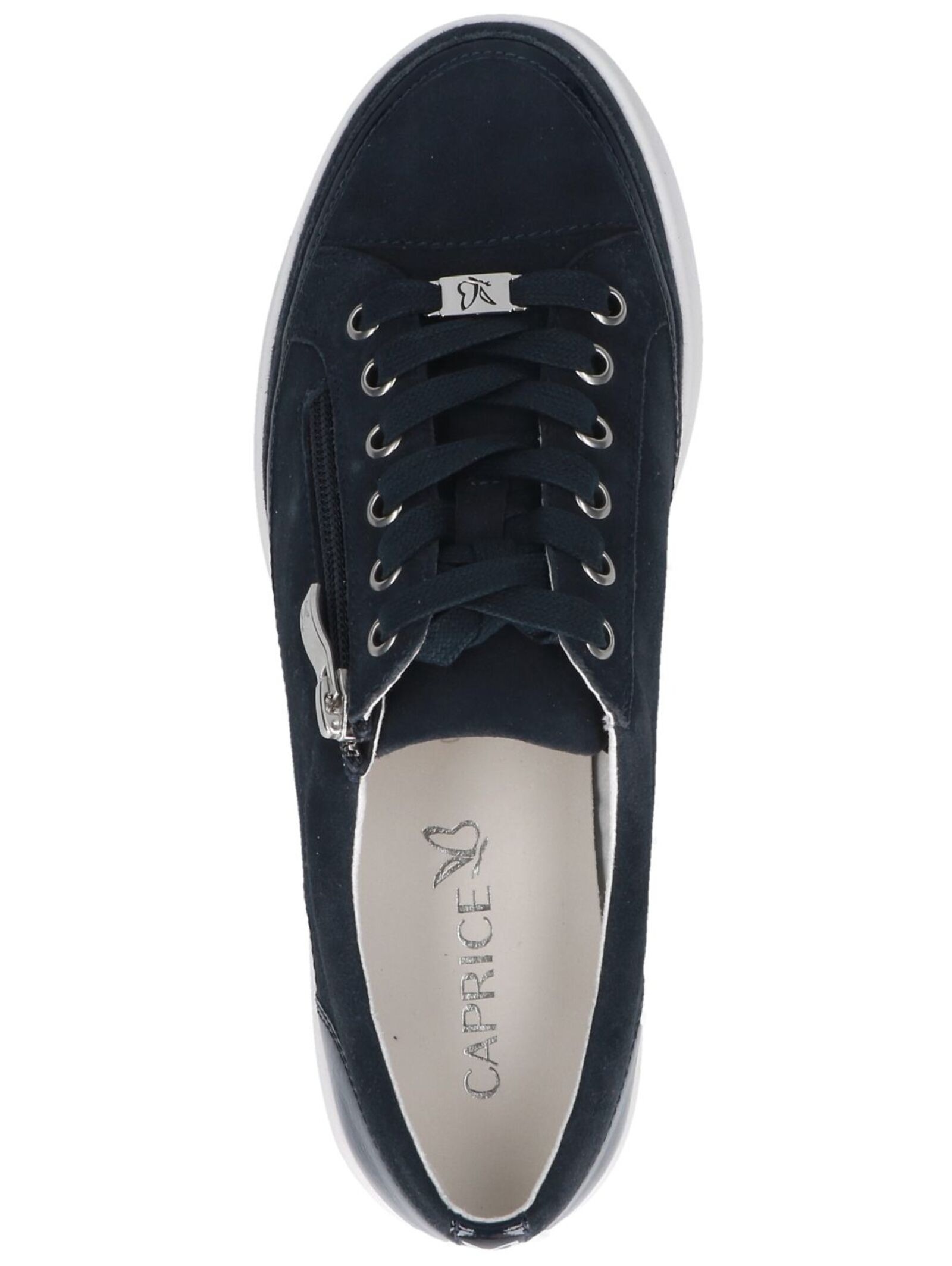 Caprice Sneaker Leather Women Ocean 39 2