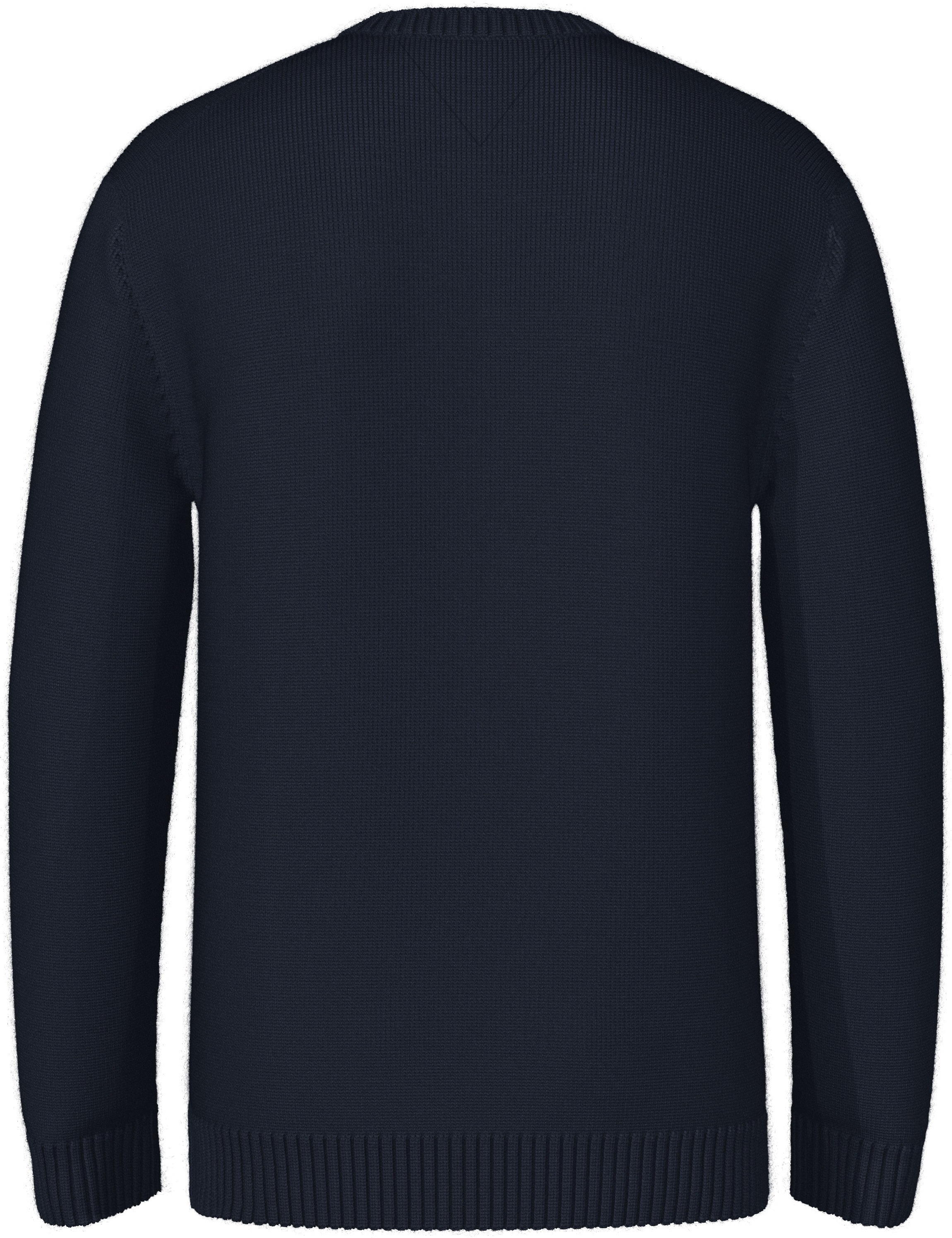 Tommy Jeans Strickpullover »TJM SLIM ESSNTLS C-NECK SWEATER«, mit Markenlogo auf der Brust