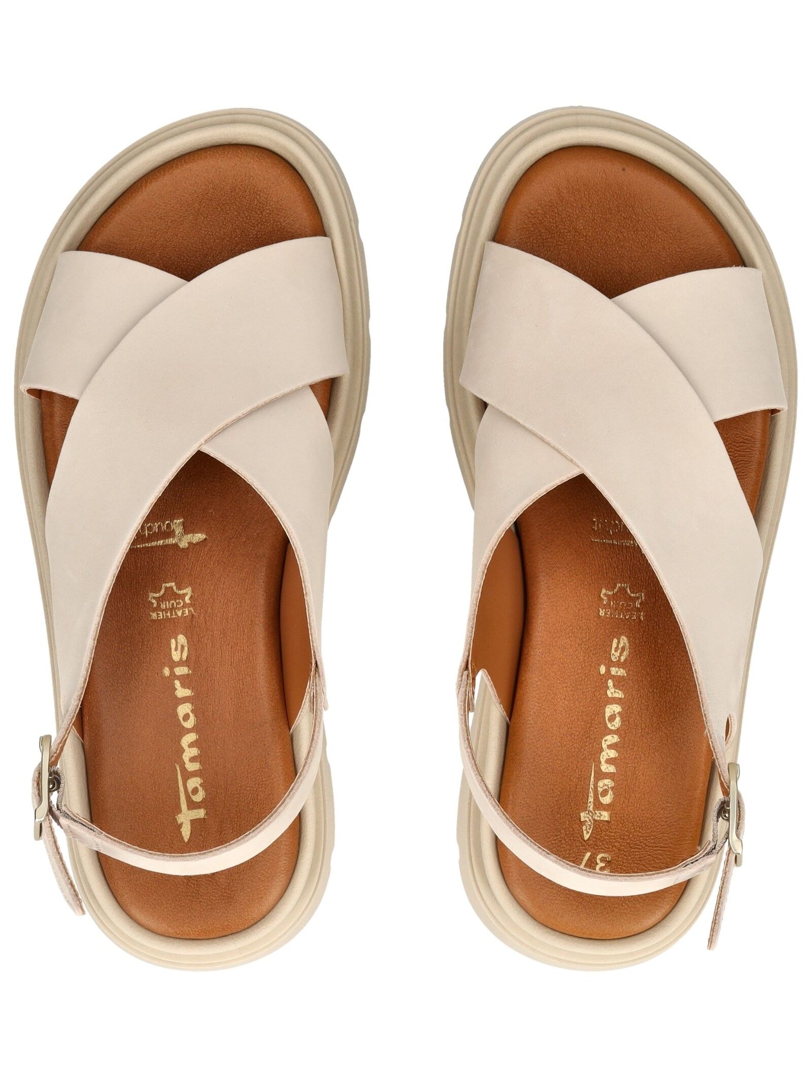 Tamaris Riemchensandale »Tamaris Sandalen Leder«