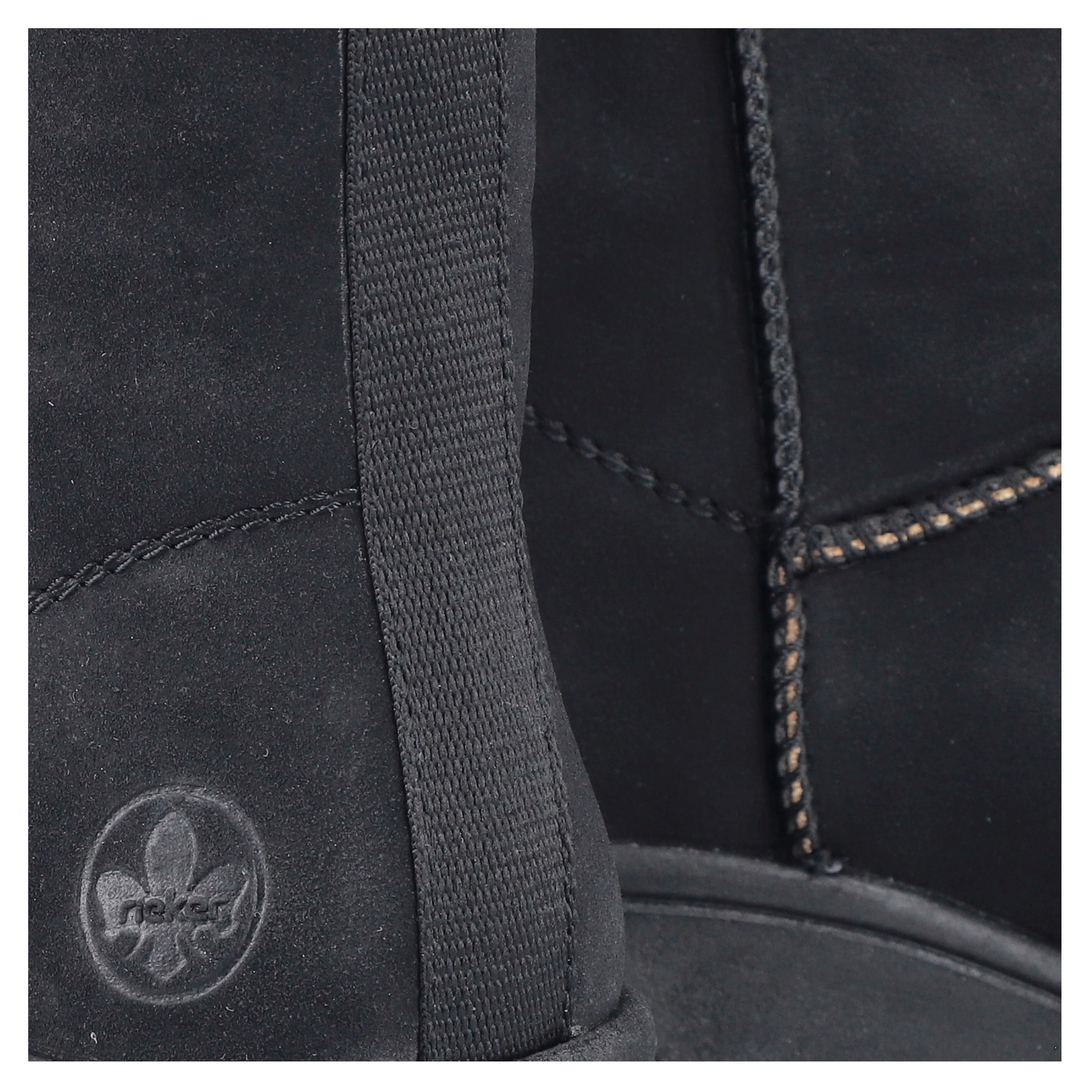 Rieker Winterboots, Plateauboots, Stiefelette, Profilsohle, mit Warmfutter