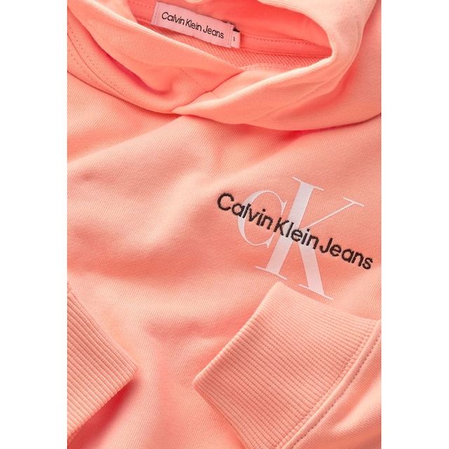 Calvin Klein Jeans Kapuzensweatshirt, mit Calvin Klein Logostickerei auf  der Brust kaufen | BAUR