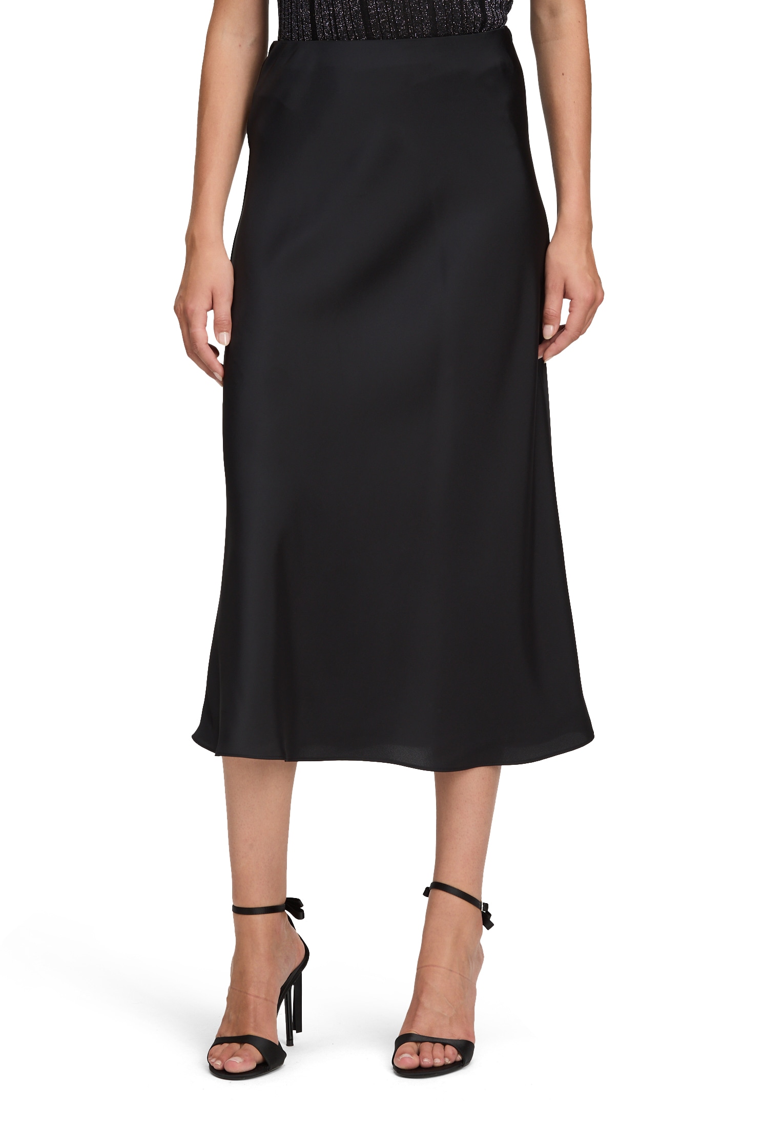 Betty&Co Midirock "Damen mit elastischem Bund" günstig online kaufen