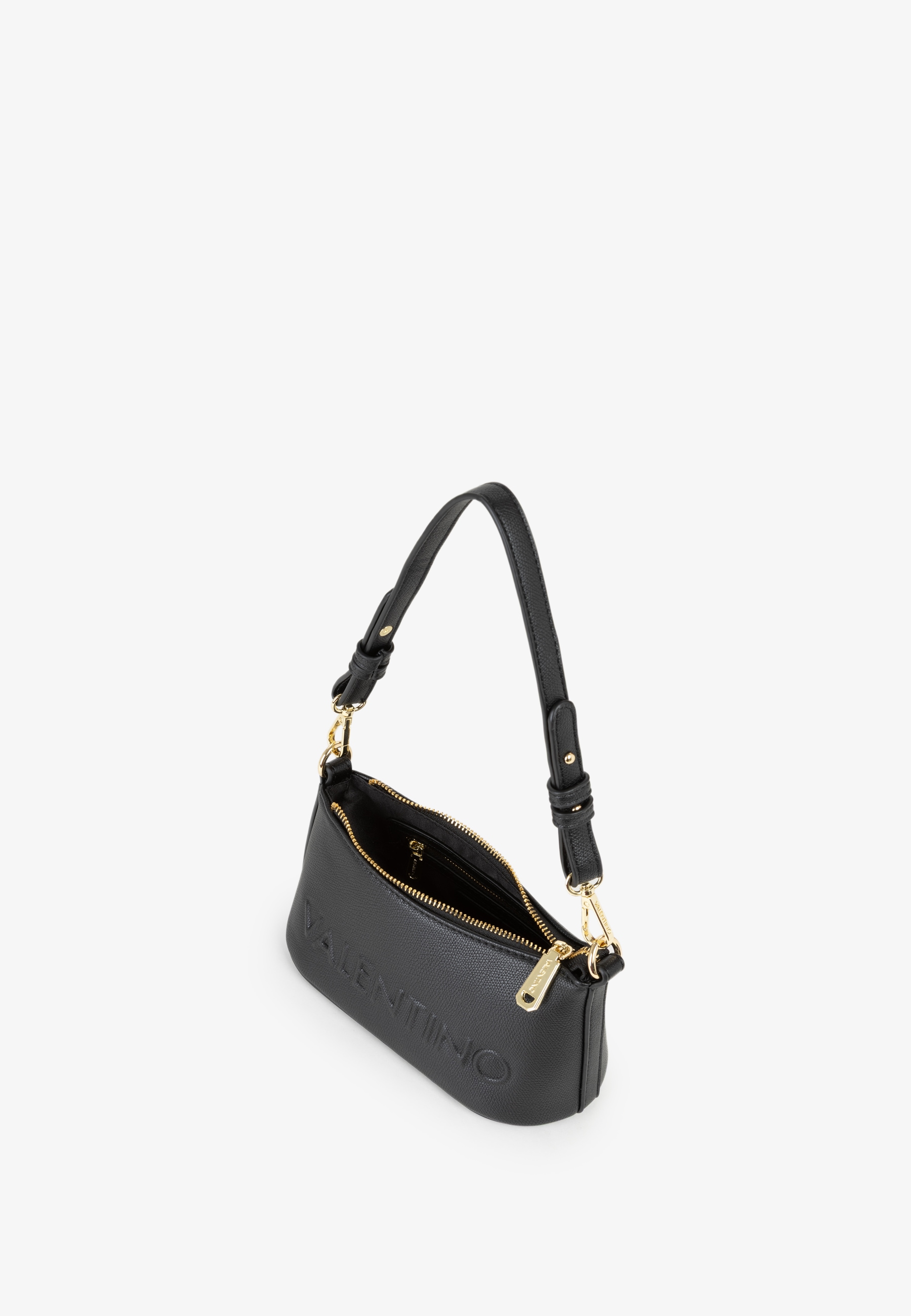 VALENTINO BAGS Schultertasche »BIANKA RE« Damen Umhängetasche, Handtasche mit Logoprägung, in edler Verarbeitung
