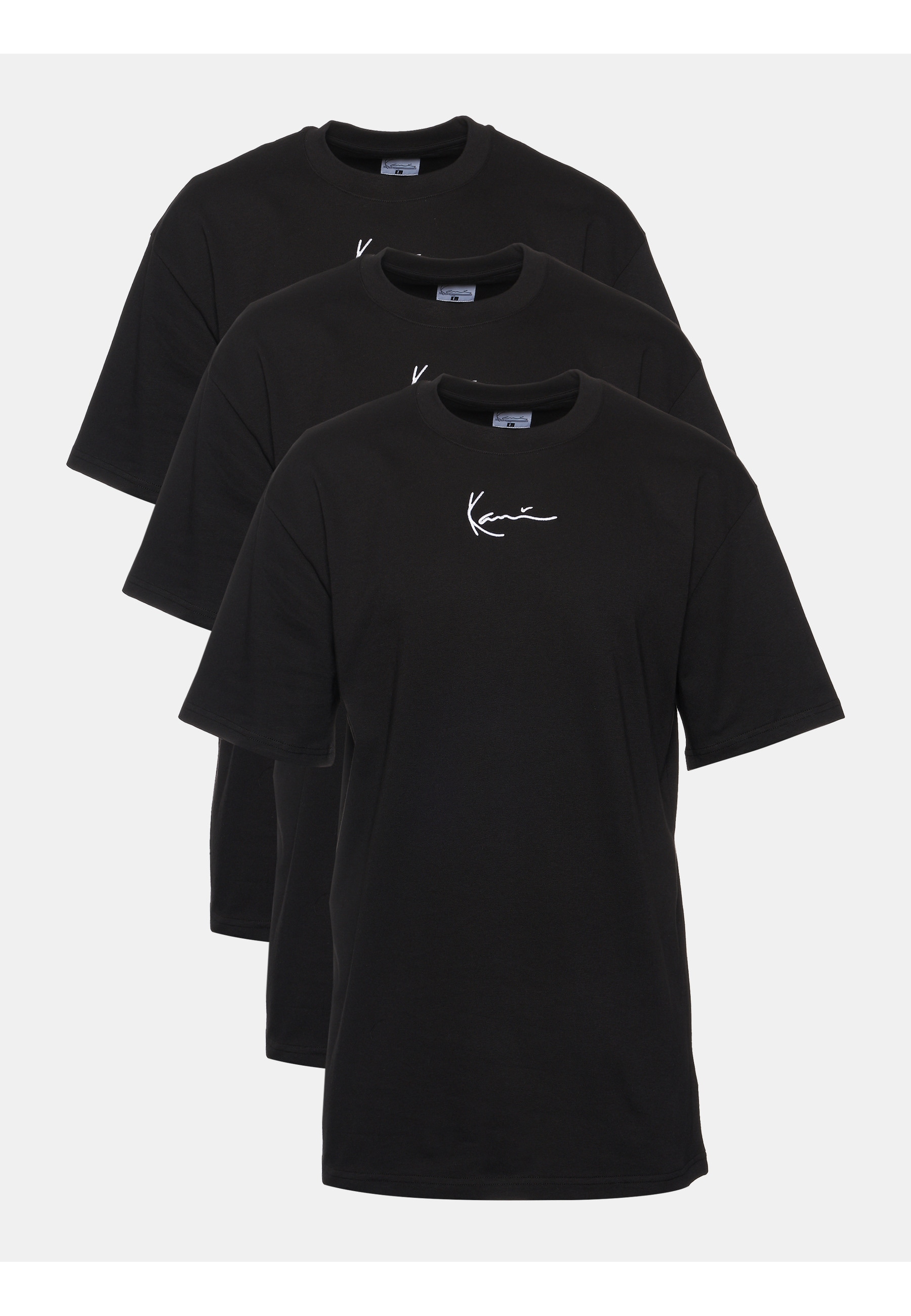Karl Kani T-Shirt "Karl Kani Herren KM223-101-2 KK 3-Pack Essential Tee" 1 Stk.