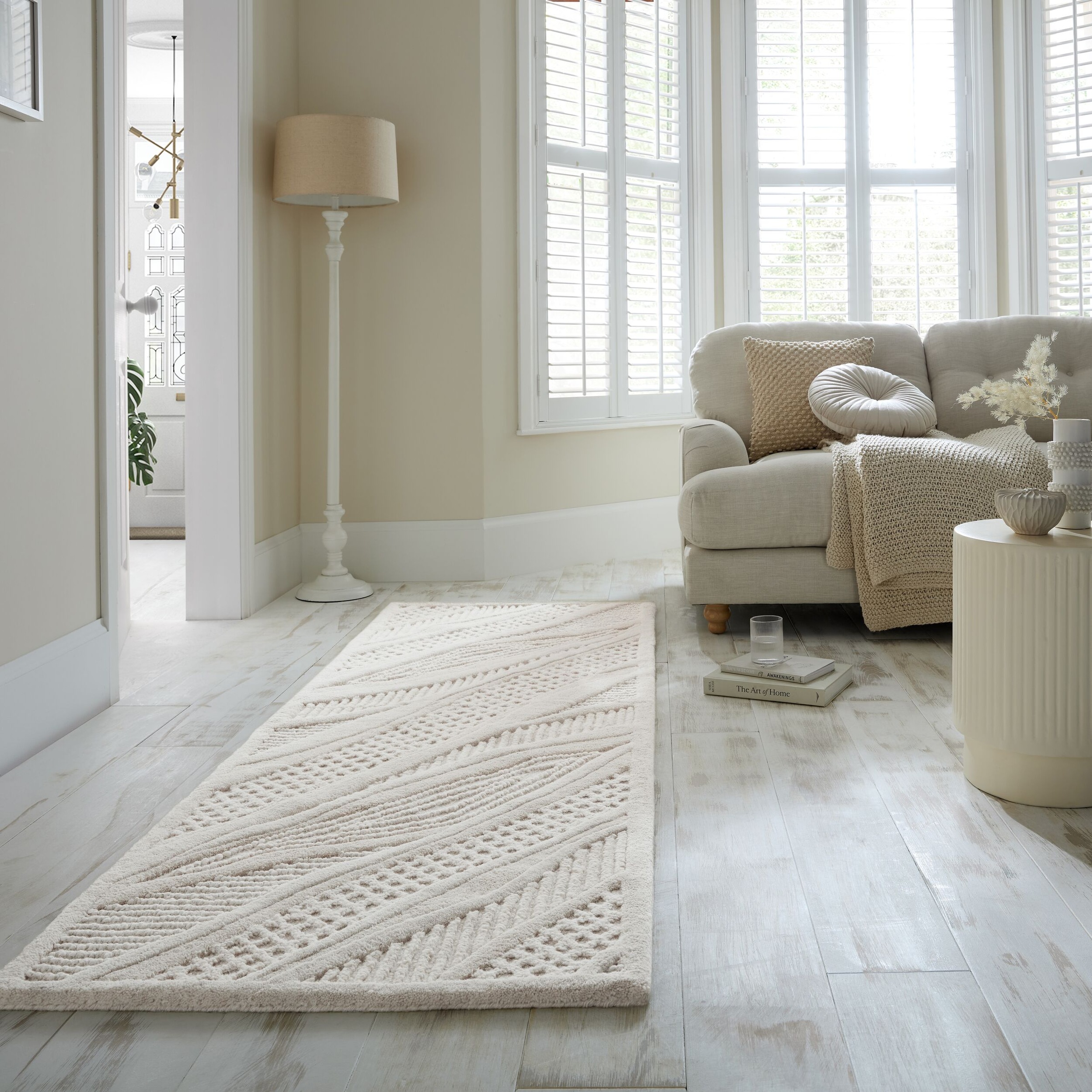 FLAIR RUGS Teppich "SCULPTURED ABSTRACT" rechteckig 14 mm Höhe