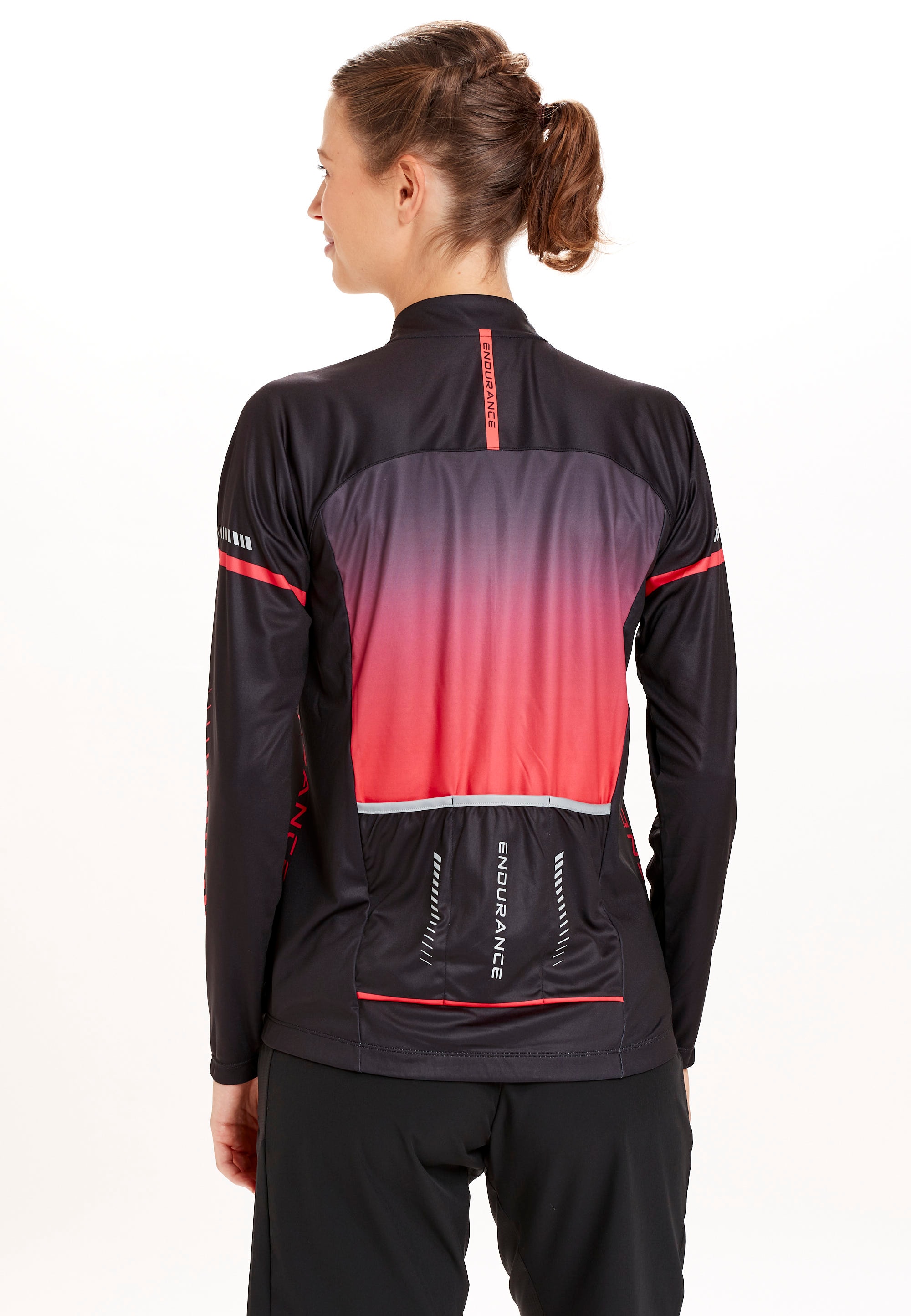 ENDURANCE Radtrikot »Jill«, mit reflektierenden Elementen