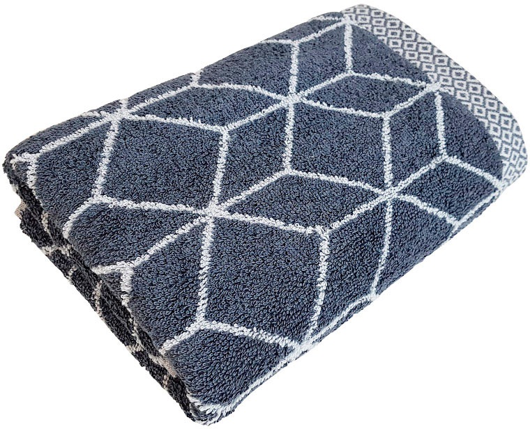 framsohn frottier Duschtuch "Design Jacquard Prisma Badetuch" mehrfarbig ge günstig online kaufen