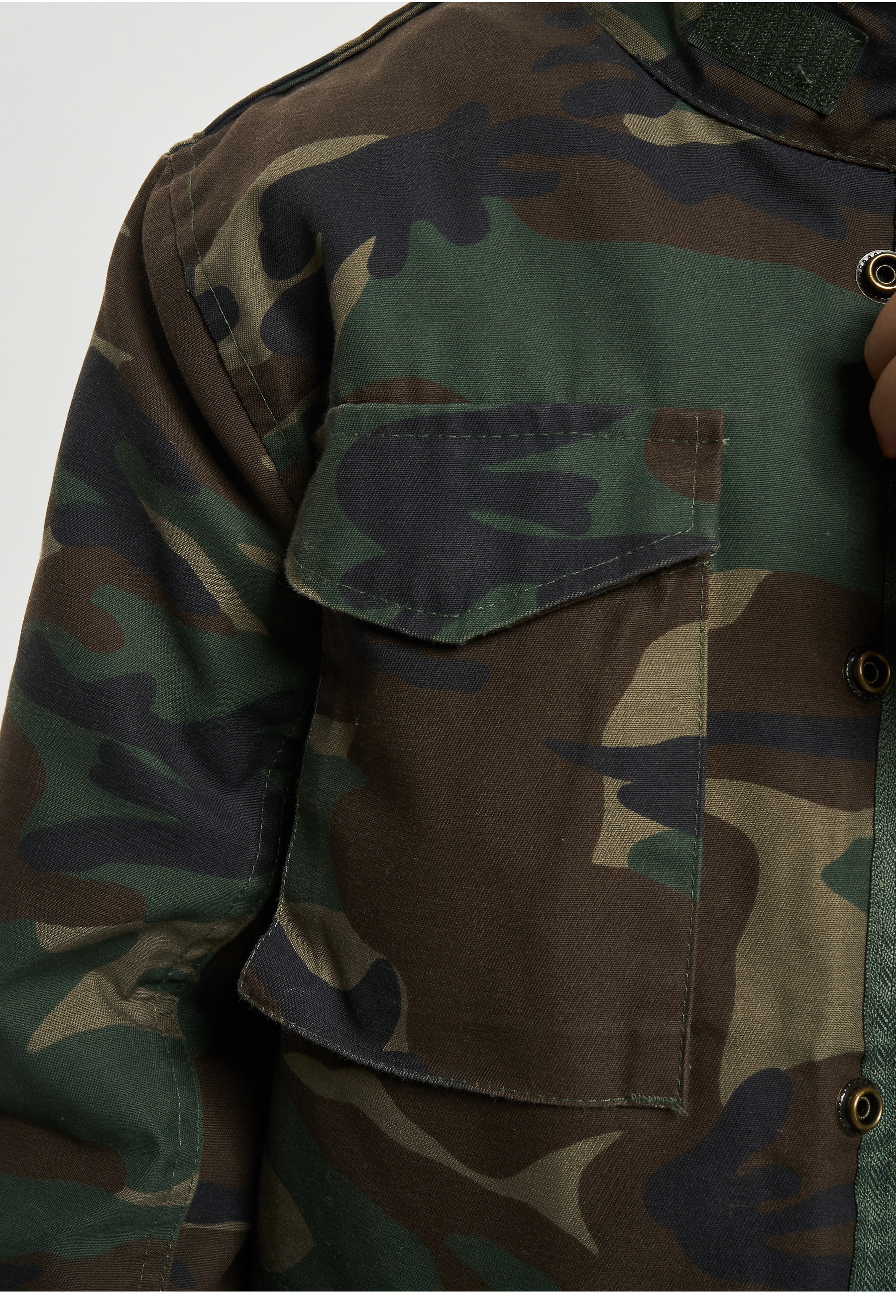 Brandit Parka »Brandit Herren Kids M65 Standard Jacket« 1 Stk. tlg. ohne Kapuze