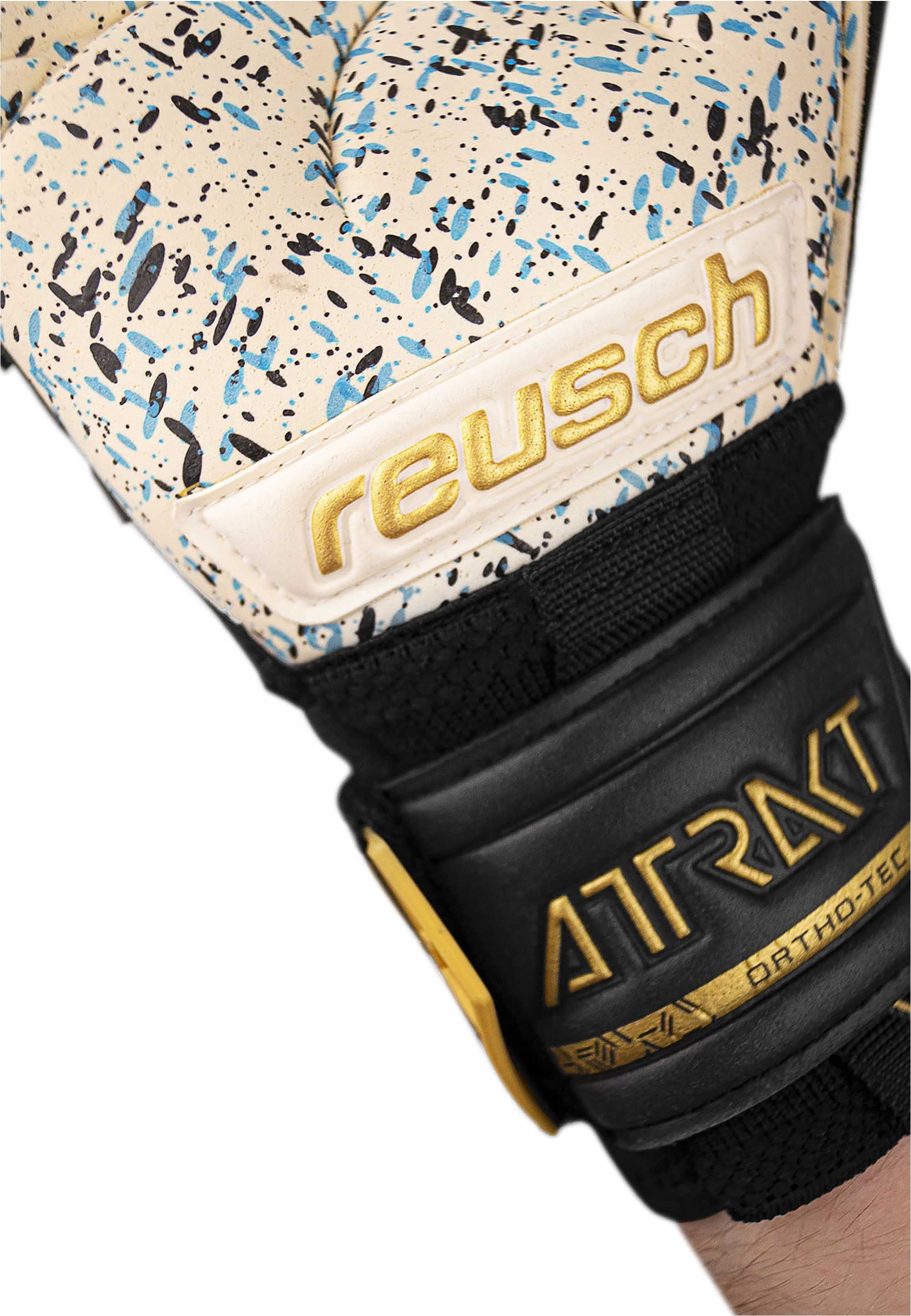 Reusch Torwarthandschuhe »Attrakt Freegel Fusion Ortho-Tec«, mit Evolution Negative Cut