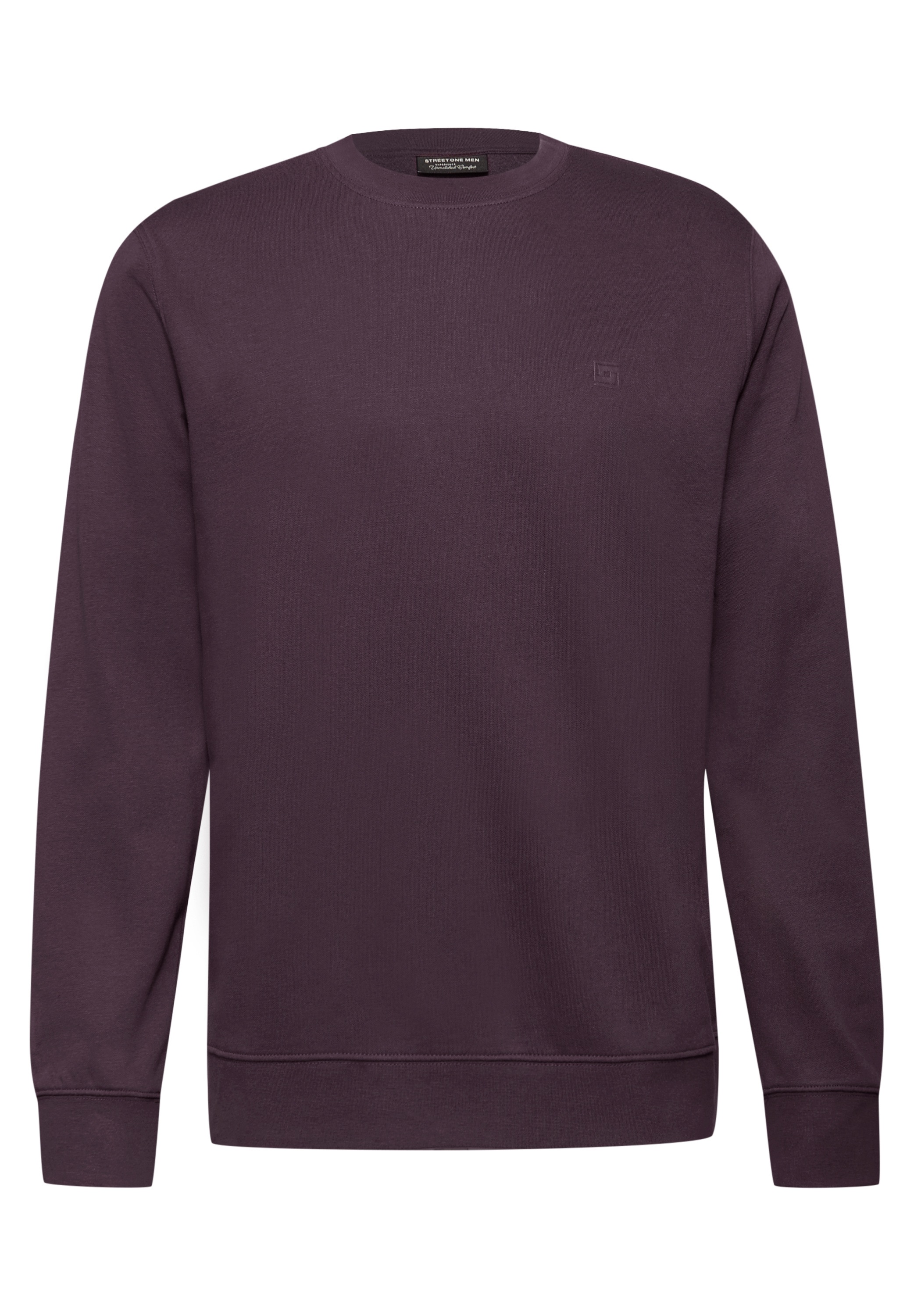 STREET ONE MEN Sweatshirt, im soften Baumwoll-Mix