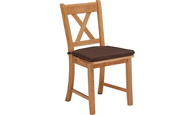 SCHÖSSWENDER Stuhl »Königsee«, (Set), 2 St., Polyester, Gestell aus Massivholz kaufen