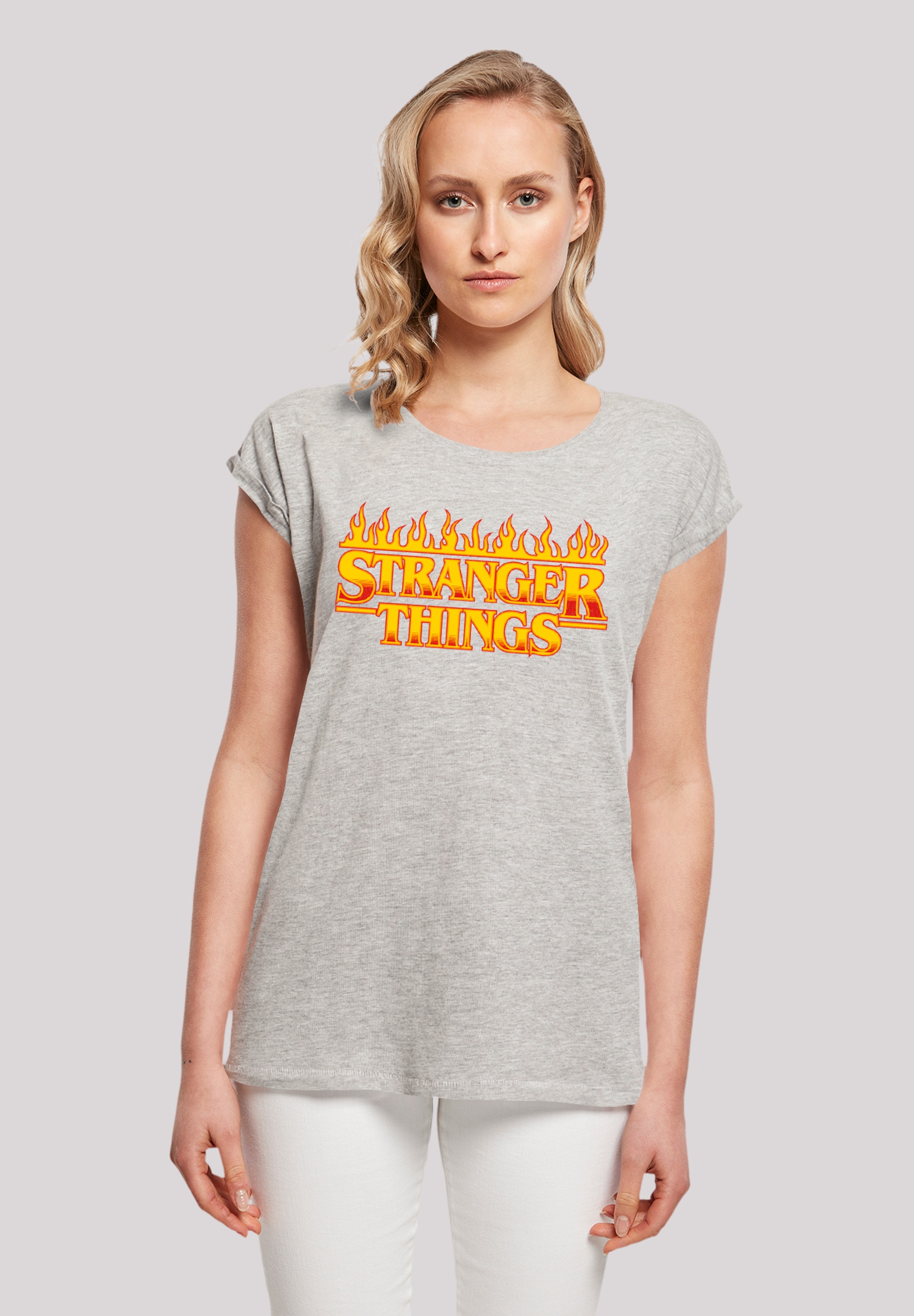 F4NT4STIC T-Shirt "Stranger Things Fire Logo", Premium Qualität günstig online kaufen