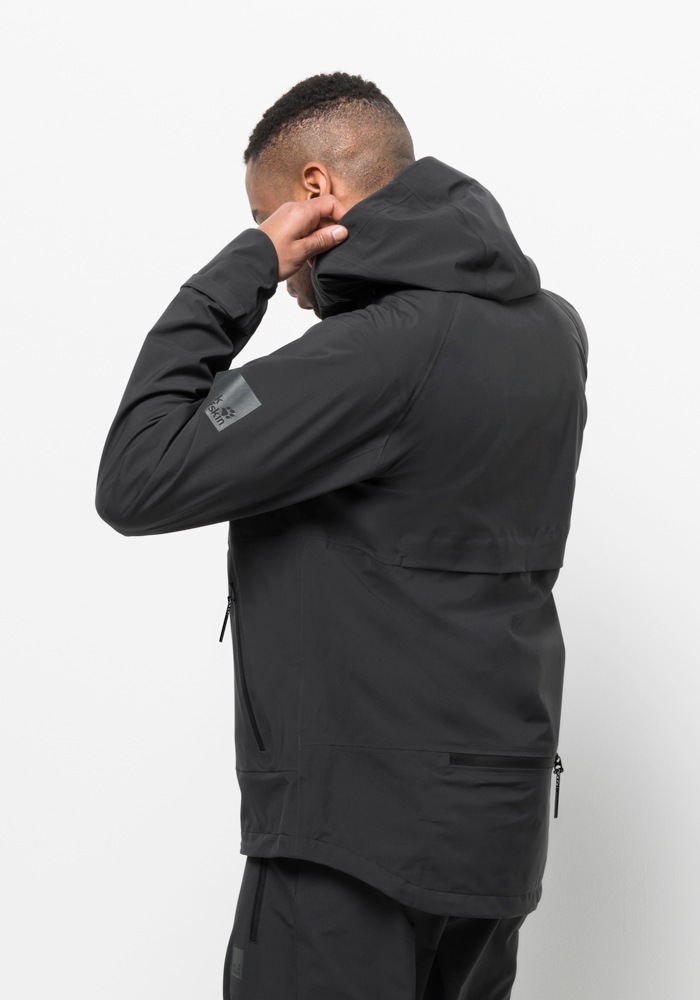 Jack Wolfskin Outdoorjacke »BIKE COMMUTE MONO JKT M«, mit Kapuze