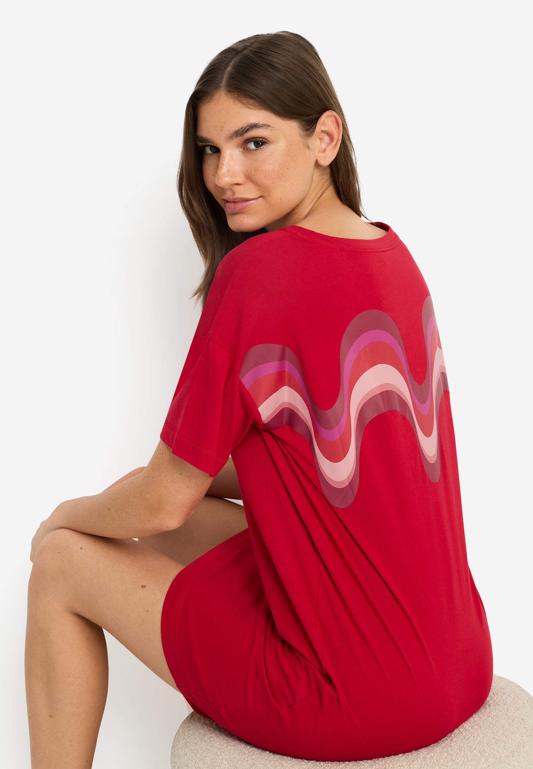 Thumbnail - LSCN by LASCANA Nachthemd 1 tlg. tlg. in lässiger Weite