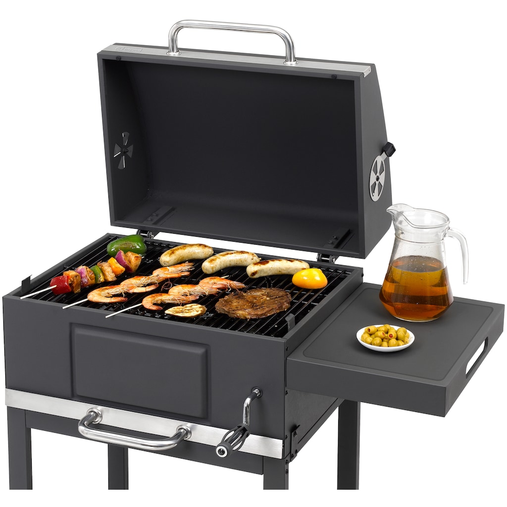 Tepro Holzkohlegrill »Toronto Basic«, BxTxH: 89,5x60,5x103 cm