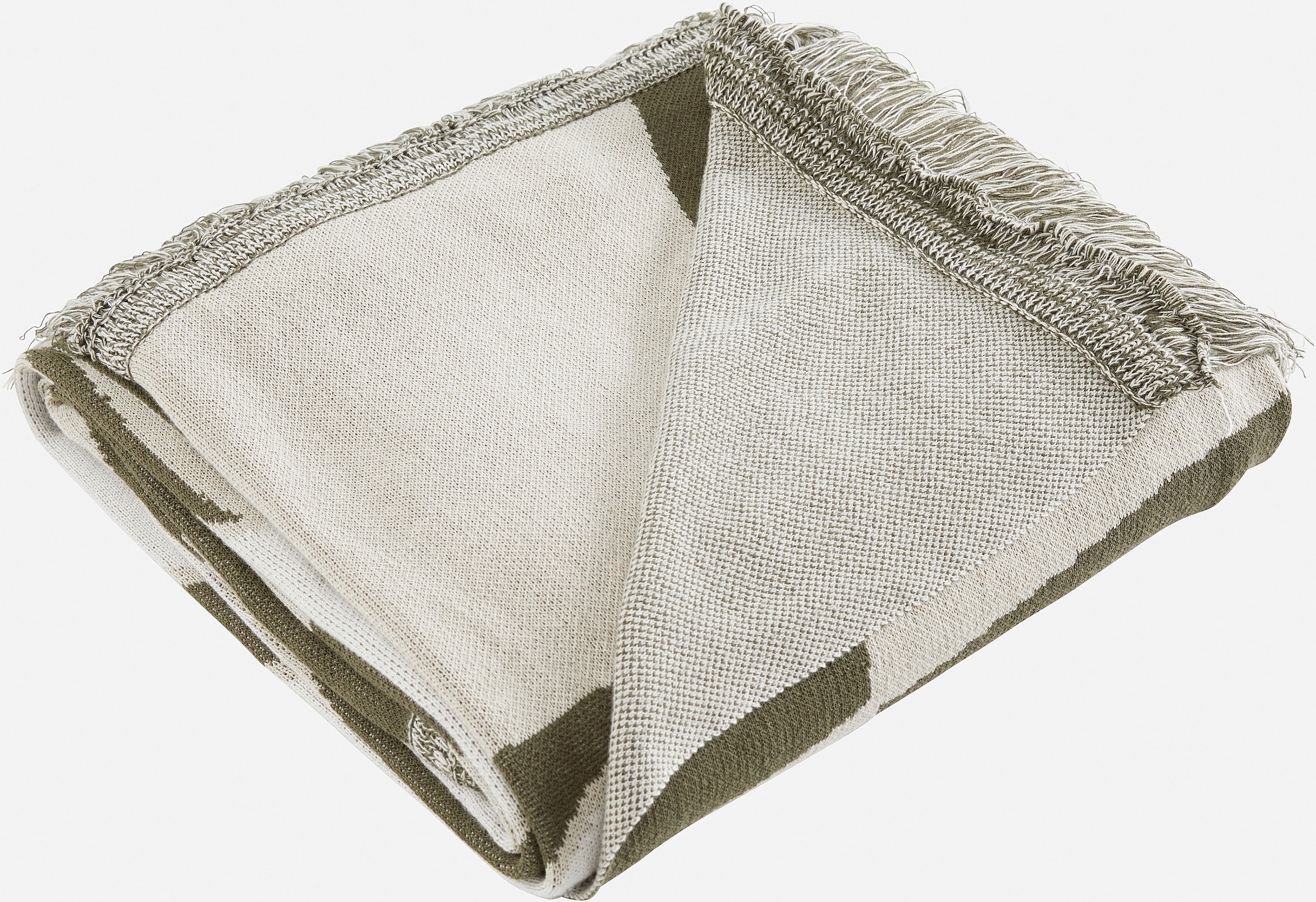 homsy by Ana Johnson Wohndecke »Lunira« Pflegeleicht, 100% Baumwolle, Edles Design, 200x150 cm