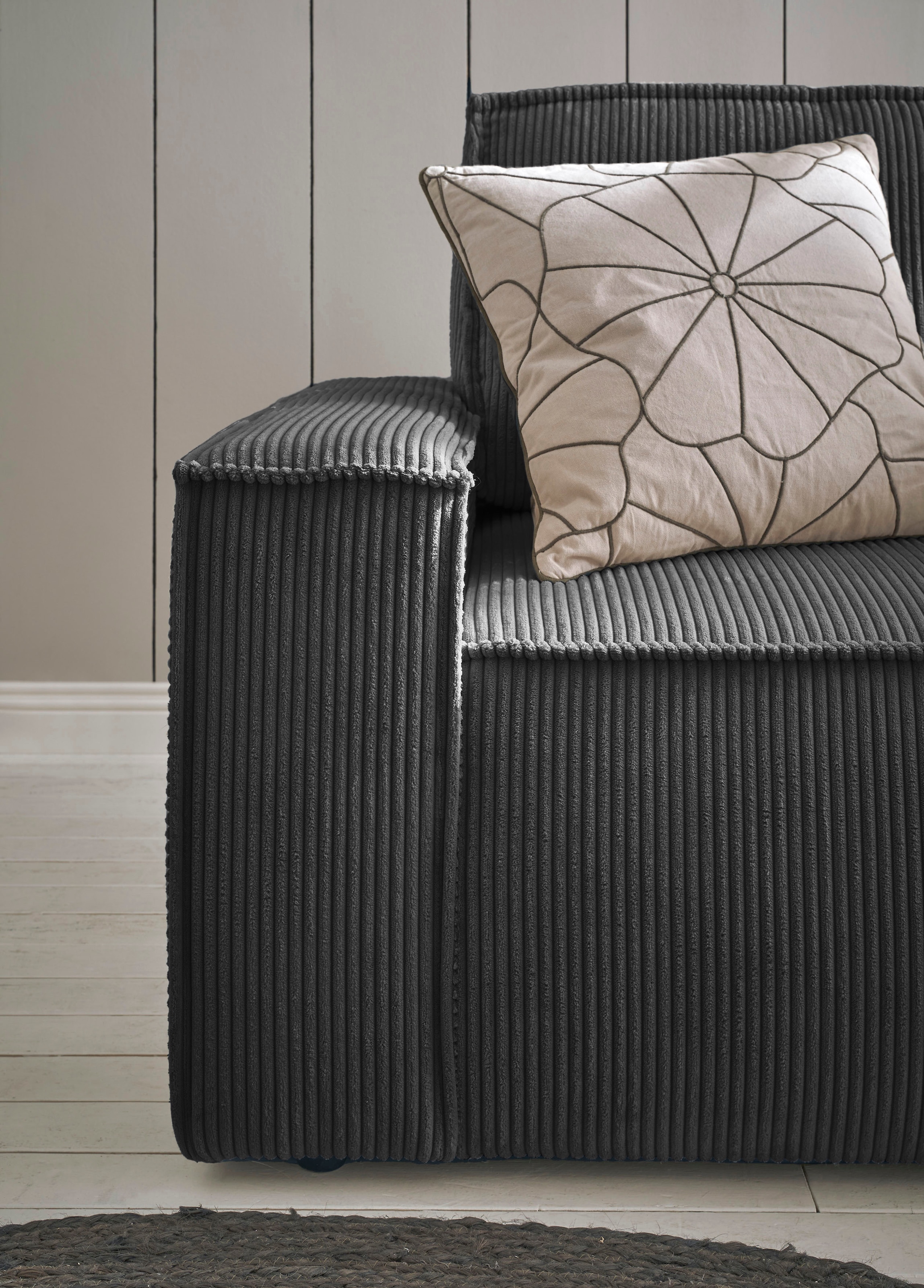 Home affaire Sessel »SHERWOOD, Love-Seat in 3 Stoffarten verfügbar« passend zur Polster-Serie SHERWOOD