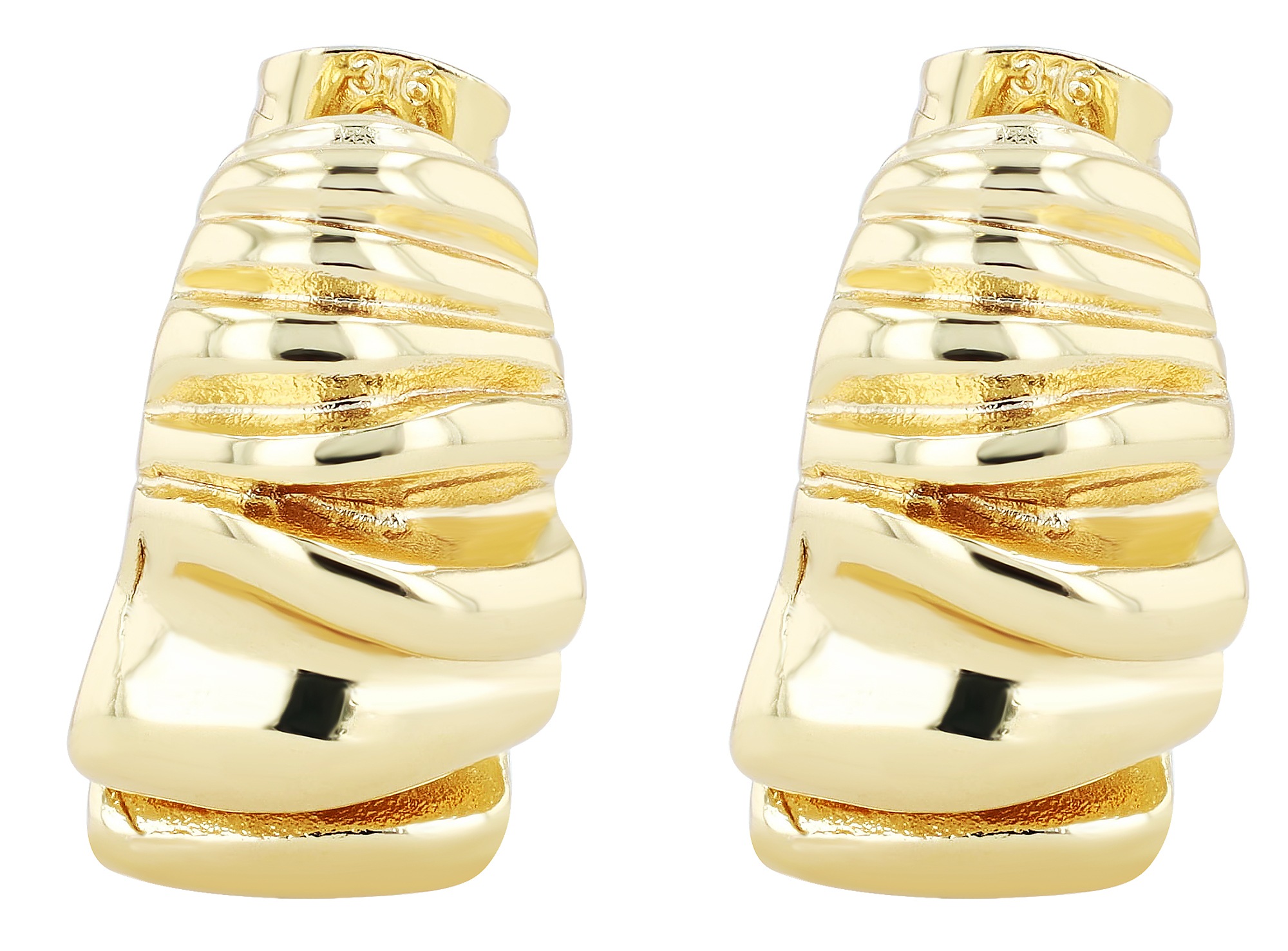 Adelia´s Paar Creolen "Damen Ohrringe – Creole aus Edelstahl" Zum Verschenk günstig online kaufen