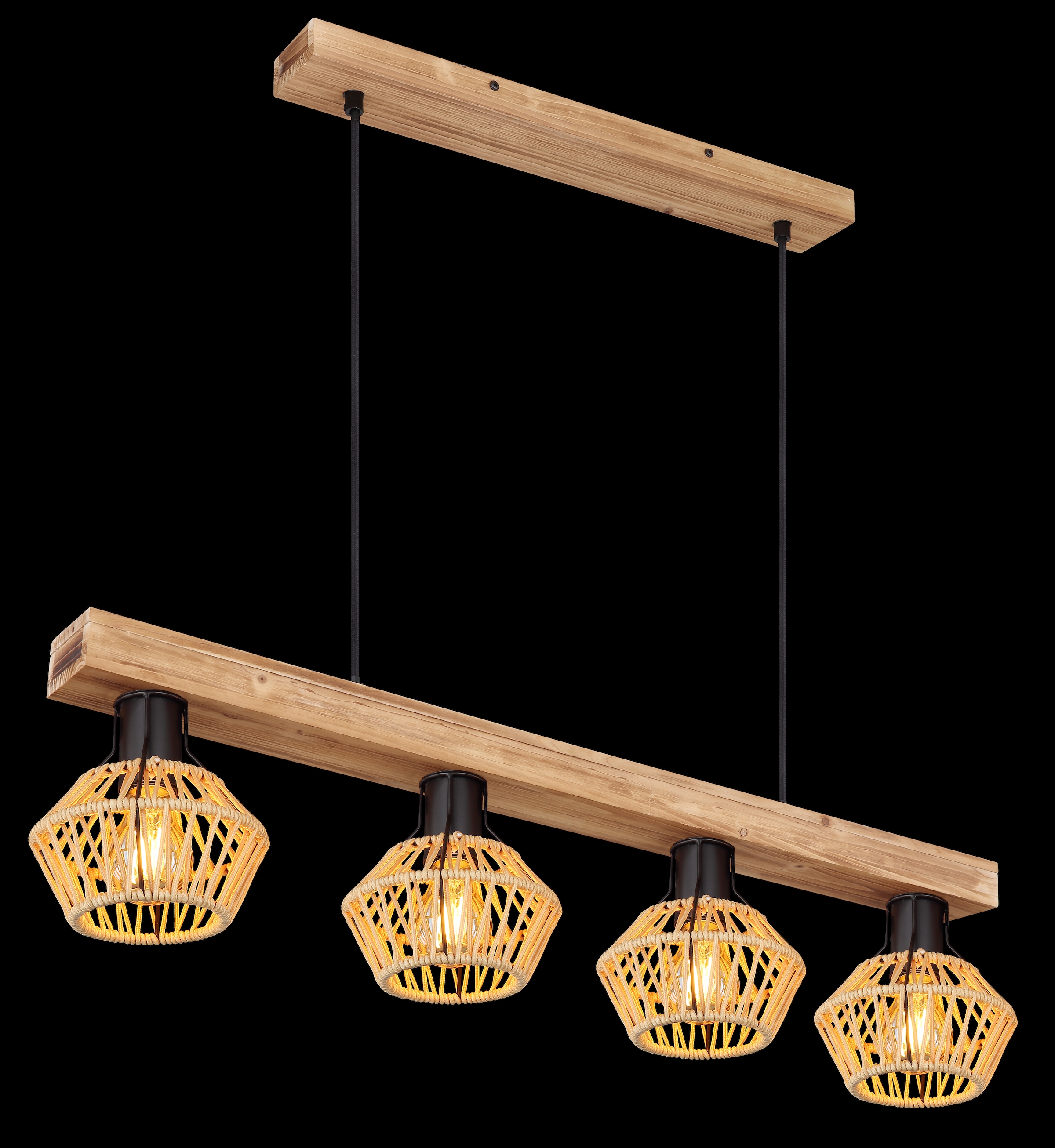 GLOBO LIGHTING Hängeleuchte »VALLI«, Leuchtmittel E27 | ohne Leuchtmittel, Hängelampe/Pendelleuchte/Esszimmer/Wohnzimmer/Esstisch