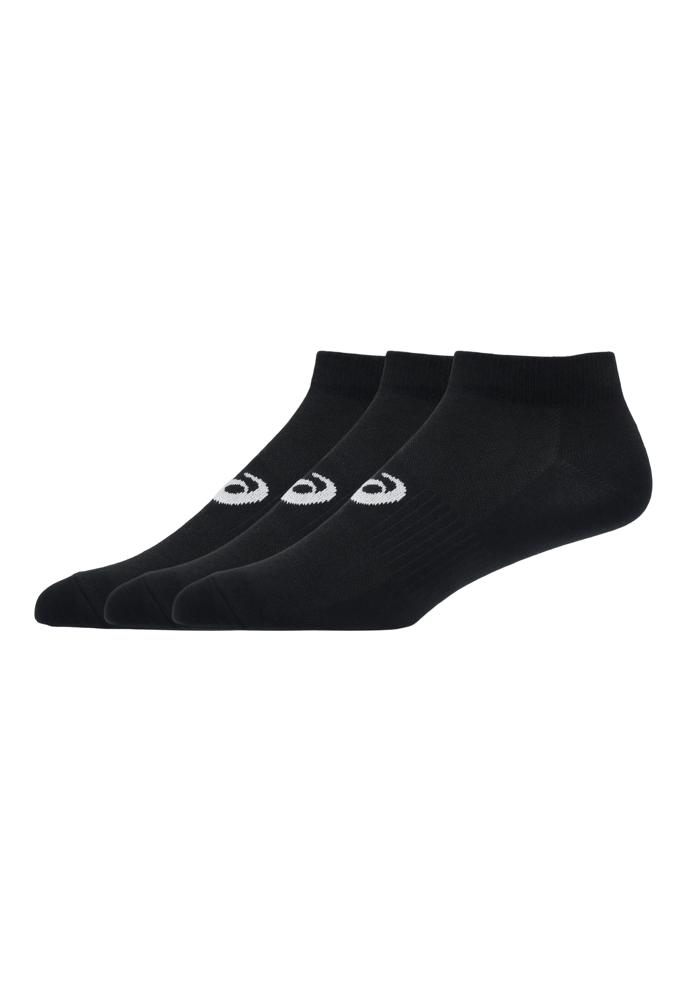 Asics Laufsocken "3 PACK ANKLE SOCK" Atmungsaktiv, Gedämpfte Sohle, Anatomische Passform