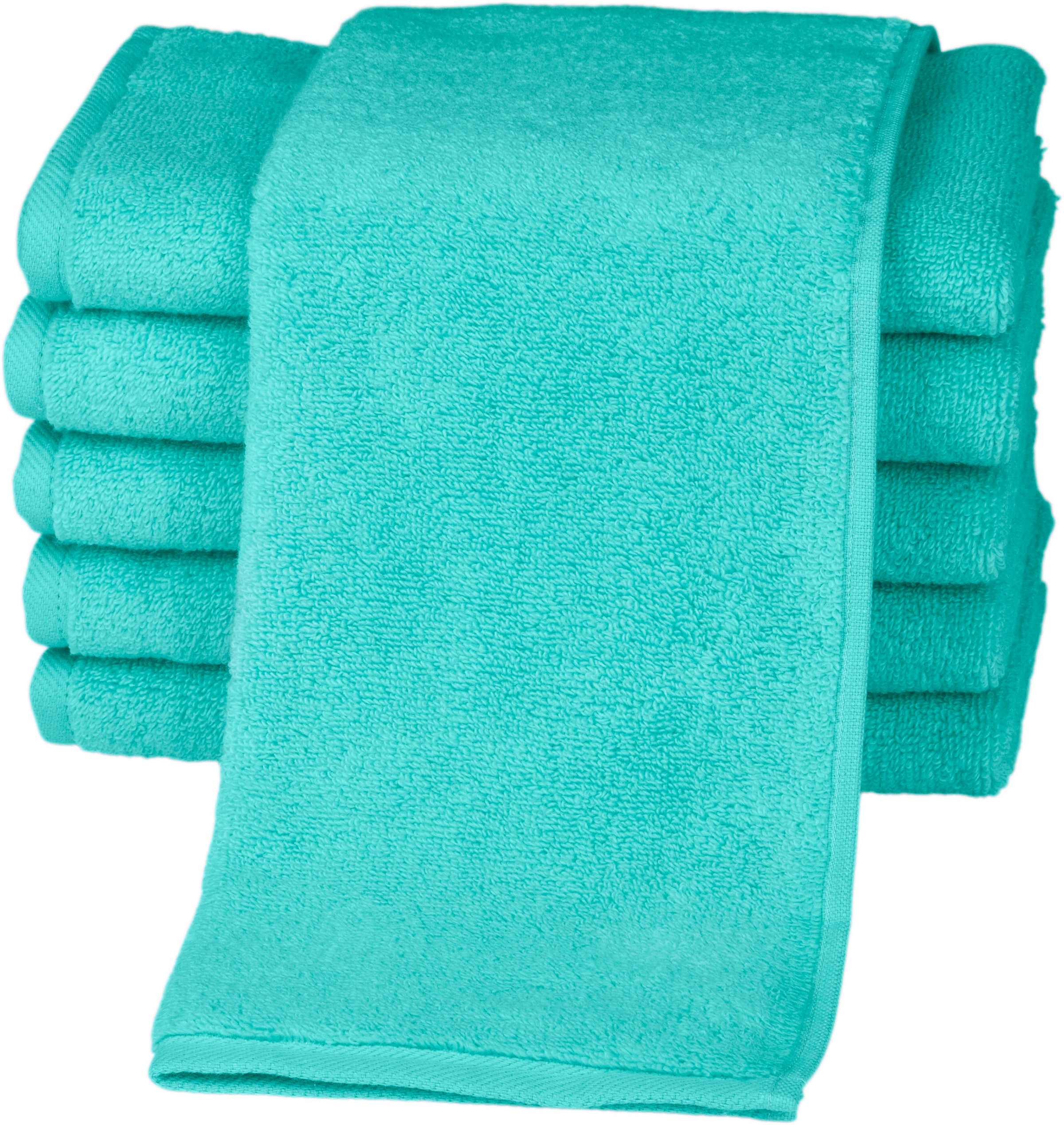 Gästehandtücher ROSS, B:30cm L:50cm, blau, Frottier, Obermaterial: 100% Baumwolle, Handtücher, "Sensual 9000", mit Aloe-Vera-Öl veredelt