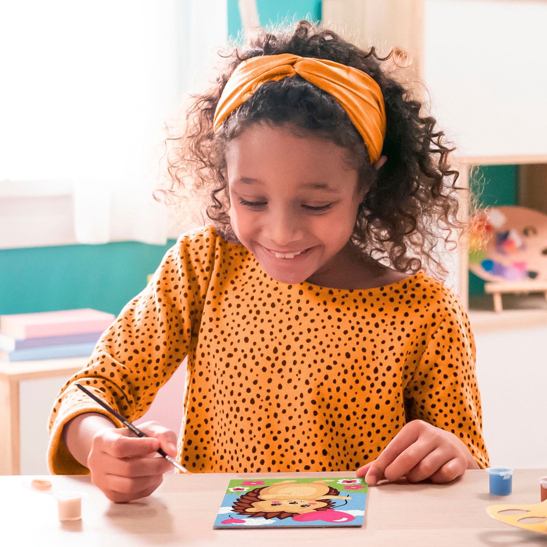 Ravensburger Malen nach Zahlen »CreArt, Herziger Igel«, Made in Europe