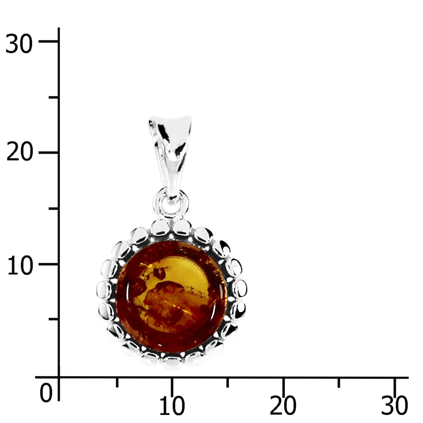 OSTSEE-SCHMUCK Kettenanhänger »- Tiana - Silber 925/000 - Bernstein« ()