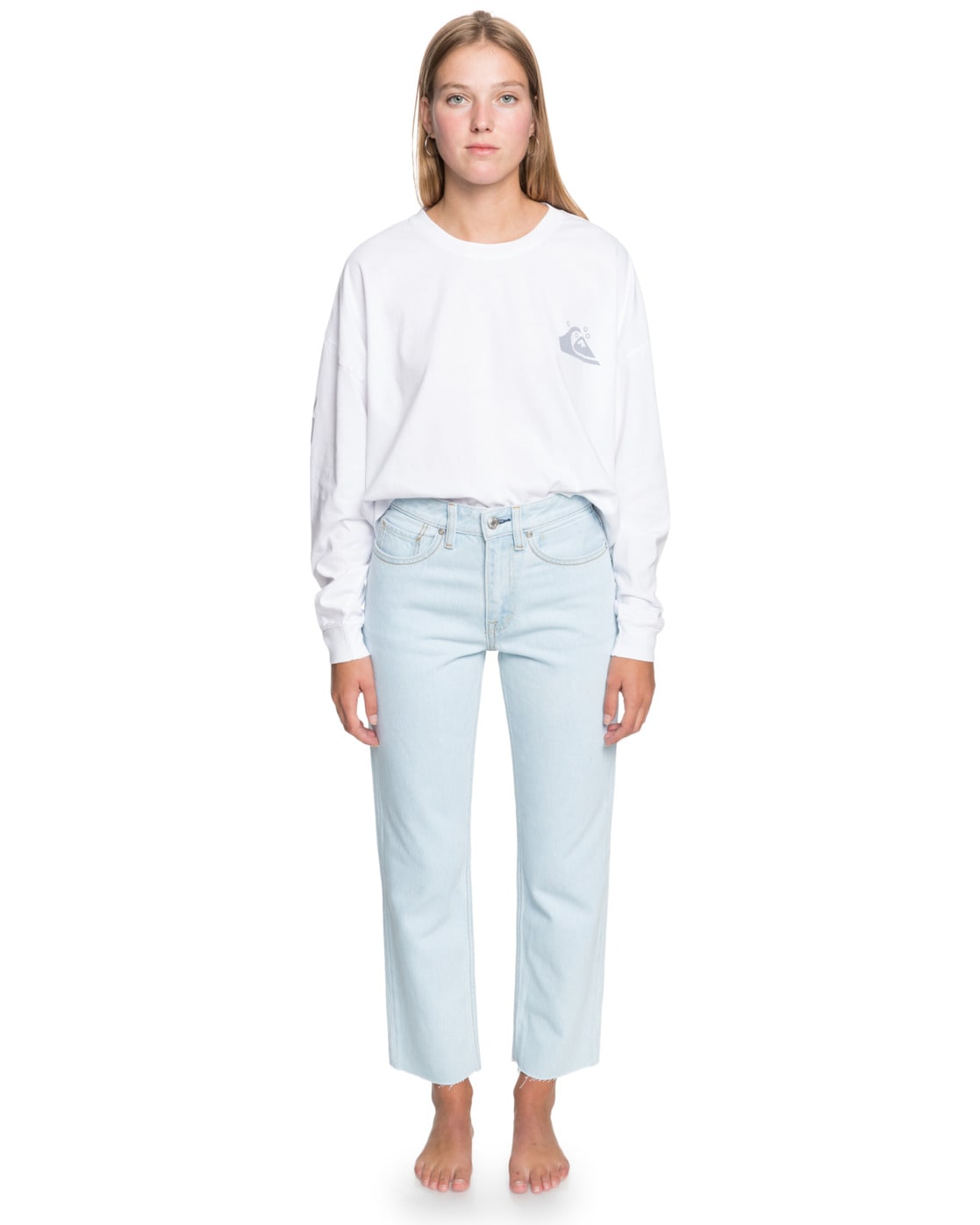 Quiksilver Langarmshirt »Quiksilver Womens Oversized Crop«