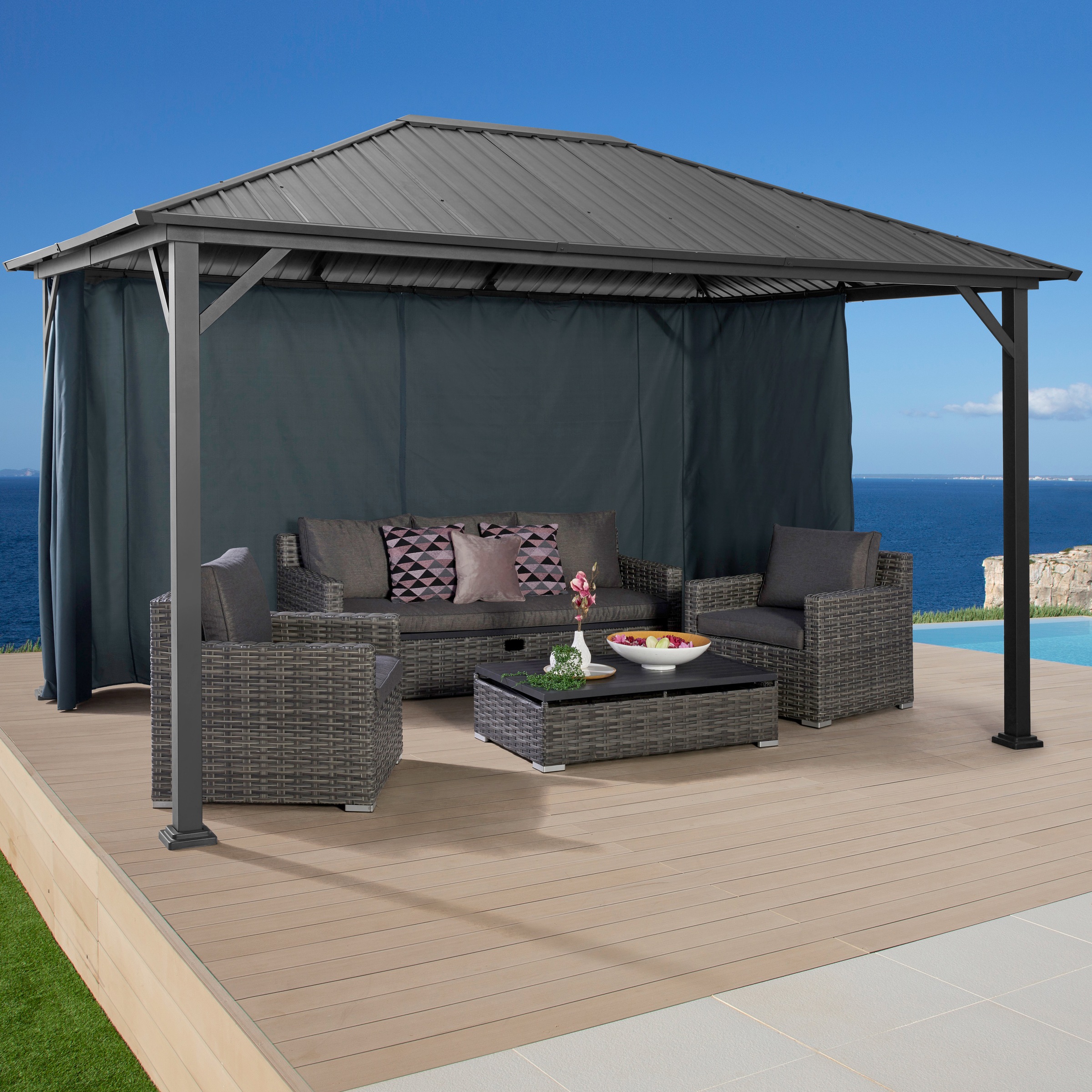 KONIFERA Pavillonseitenteil "Samos" günstig online kaufen