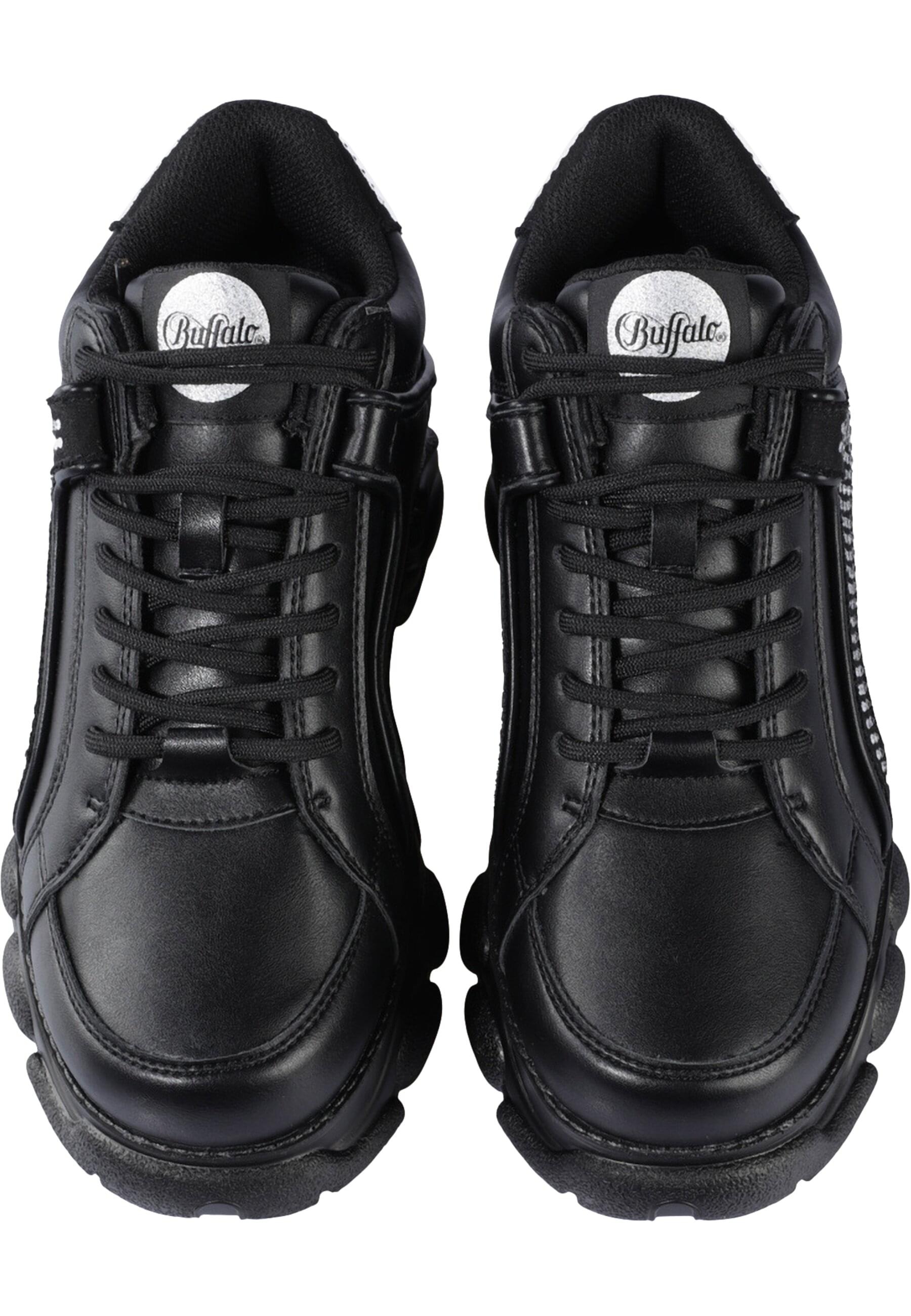 BUFFALO Damen Trainingsschuh "Buffalo Cld Corin - Vegannappa", Gr. 41schwarz, Kunstfaser, unifarben, Schuhe