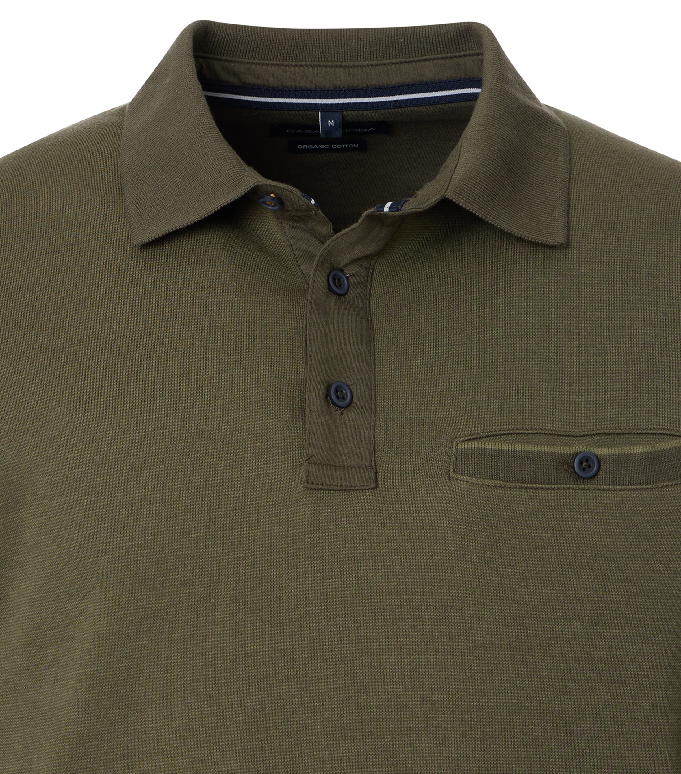 CASAMODA Langarm-Poloshirt »CASAMODA Polo-Shirt Langarm gestreift«