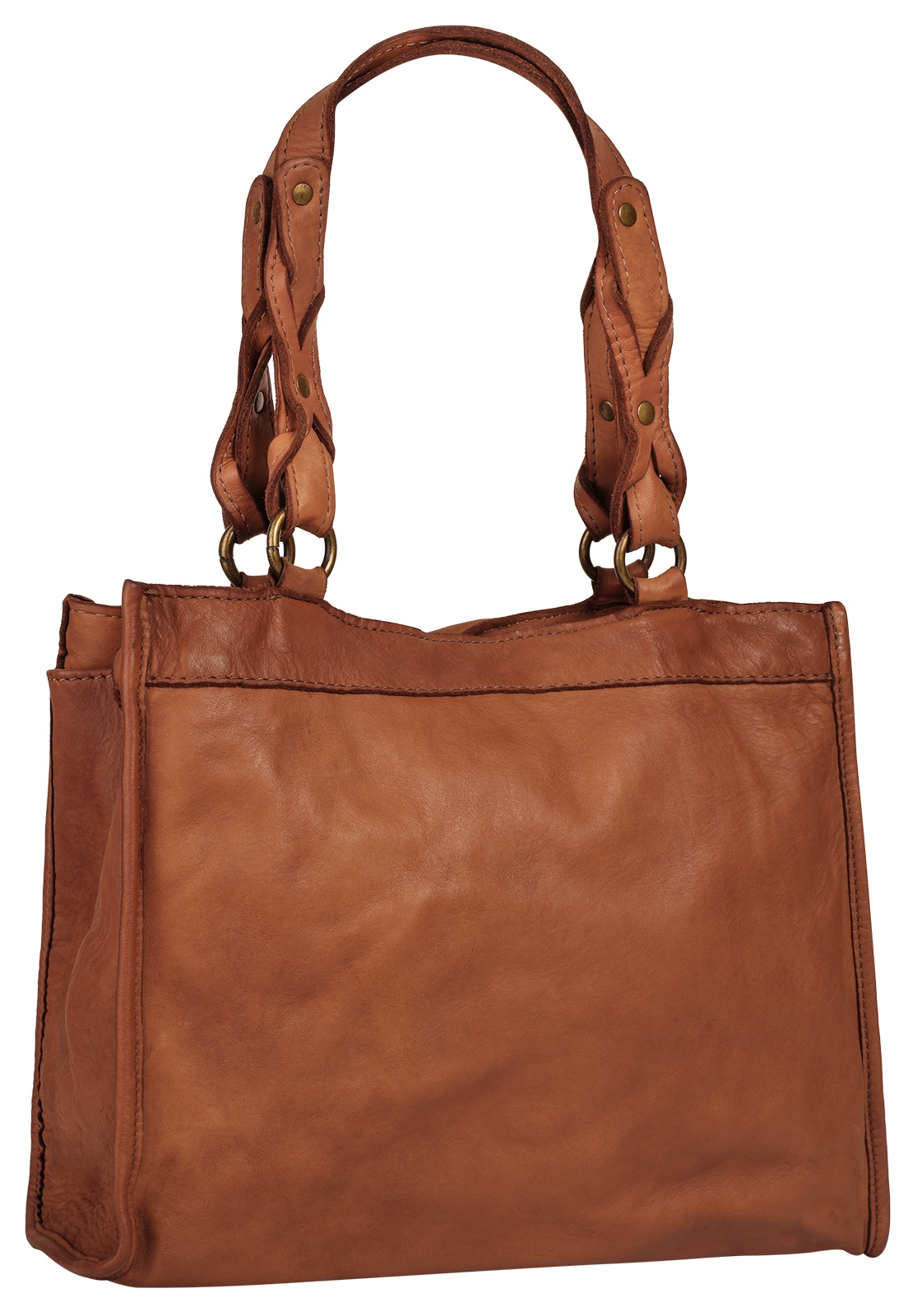 Samantha Look Shopper, echt Leder, Made in Italy