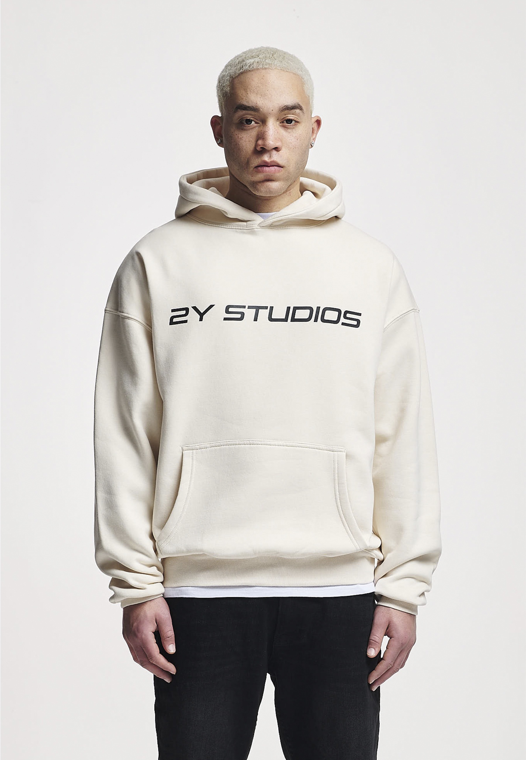 2Y Studios Kapuzenpullover »2Y Studios Herren Logo Oversize Hoodie« 1 Stk.