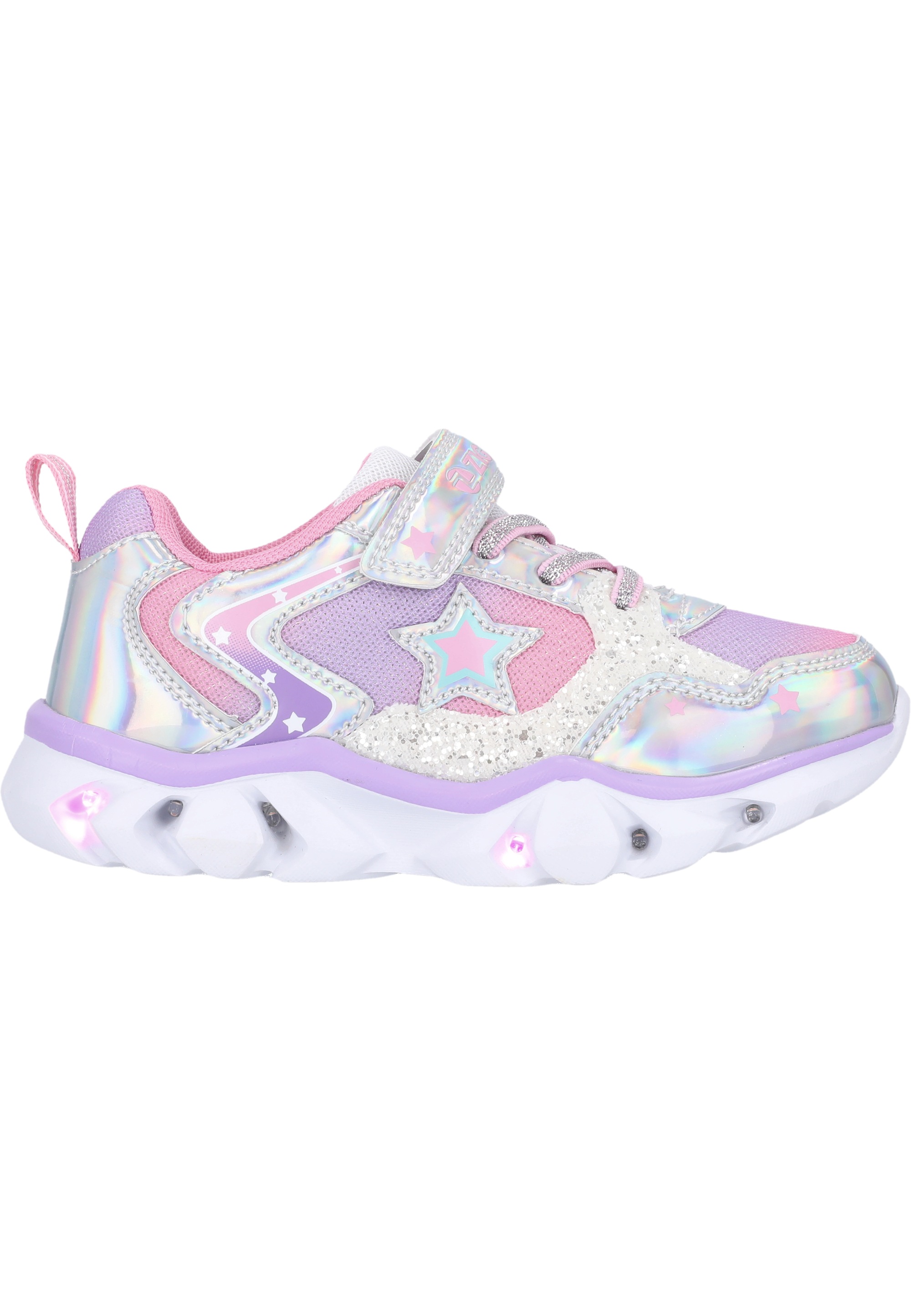 Thumbnail - ZIGZAG Sneaker "Saserta", im stylischen Metallic-Design mit aufleuchtender Sohle