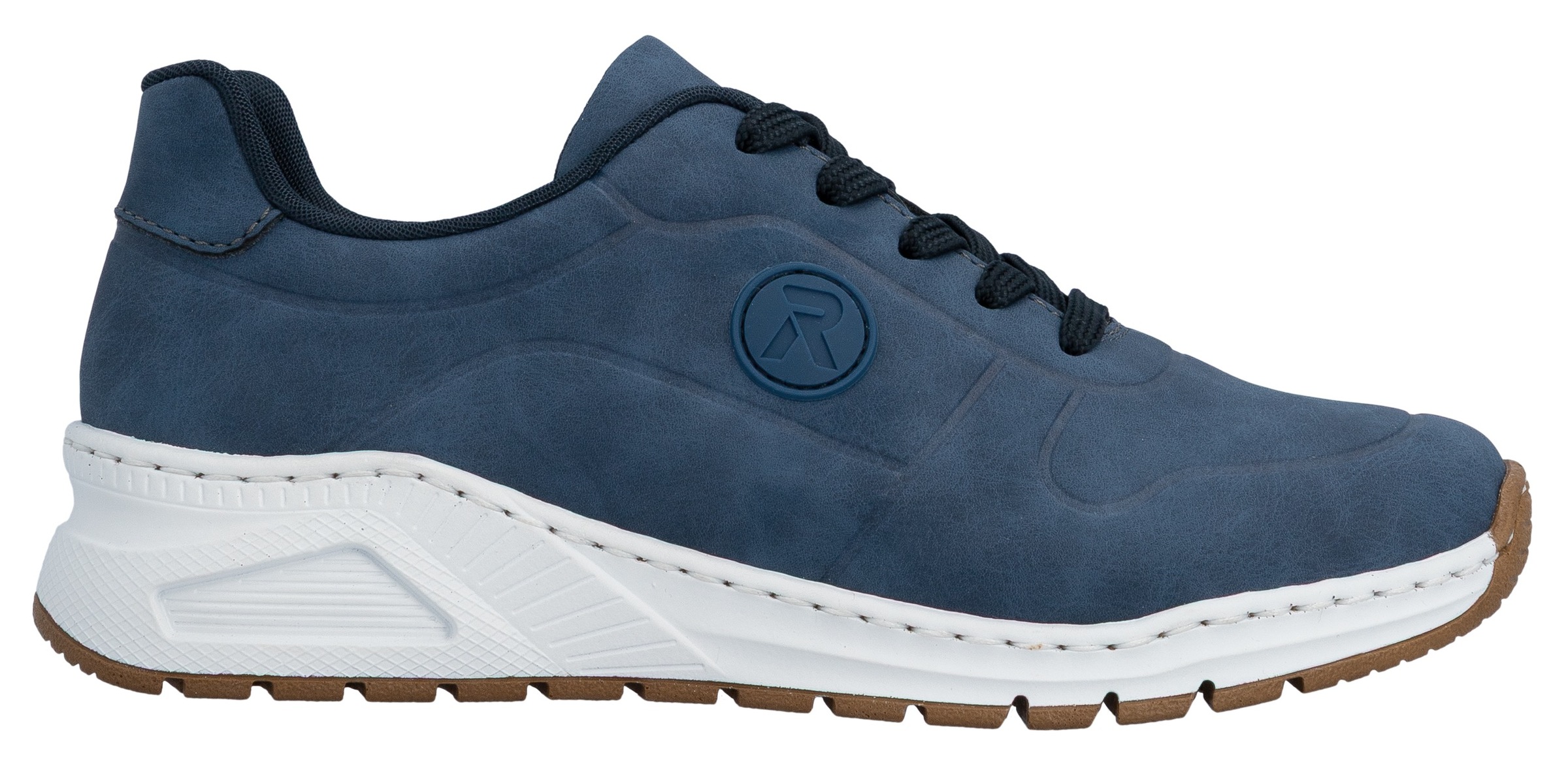 Rieker Sneaker  mit MemoSoft-Innensohle, Freizeitschuh, Halbschuh, Schnürschuh