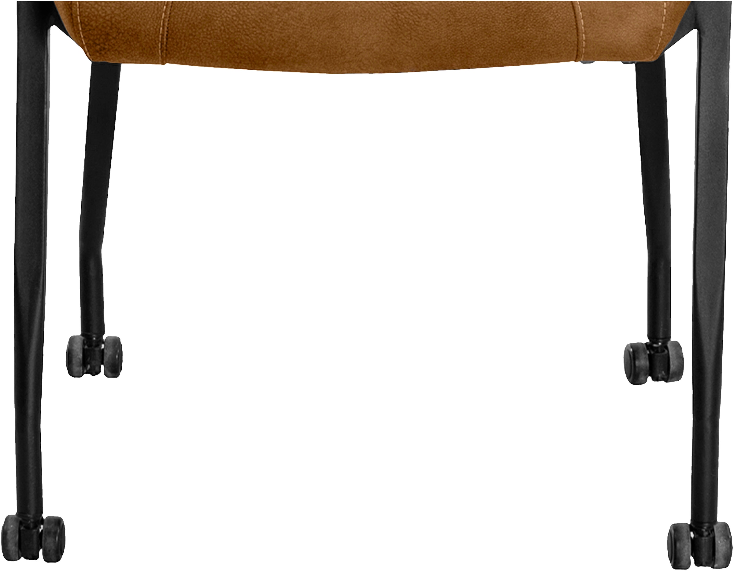 OMG Design Armlehnstuhl »Point«, (Set), 1 St., Stoff, Esszimmerstuhl mit Rollen, Bürostuhl