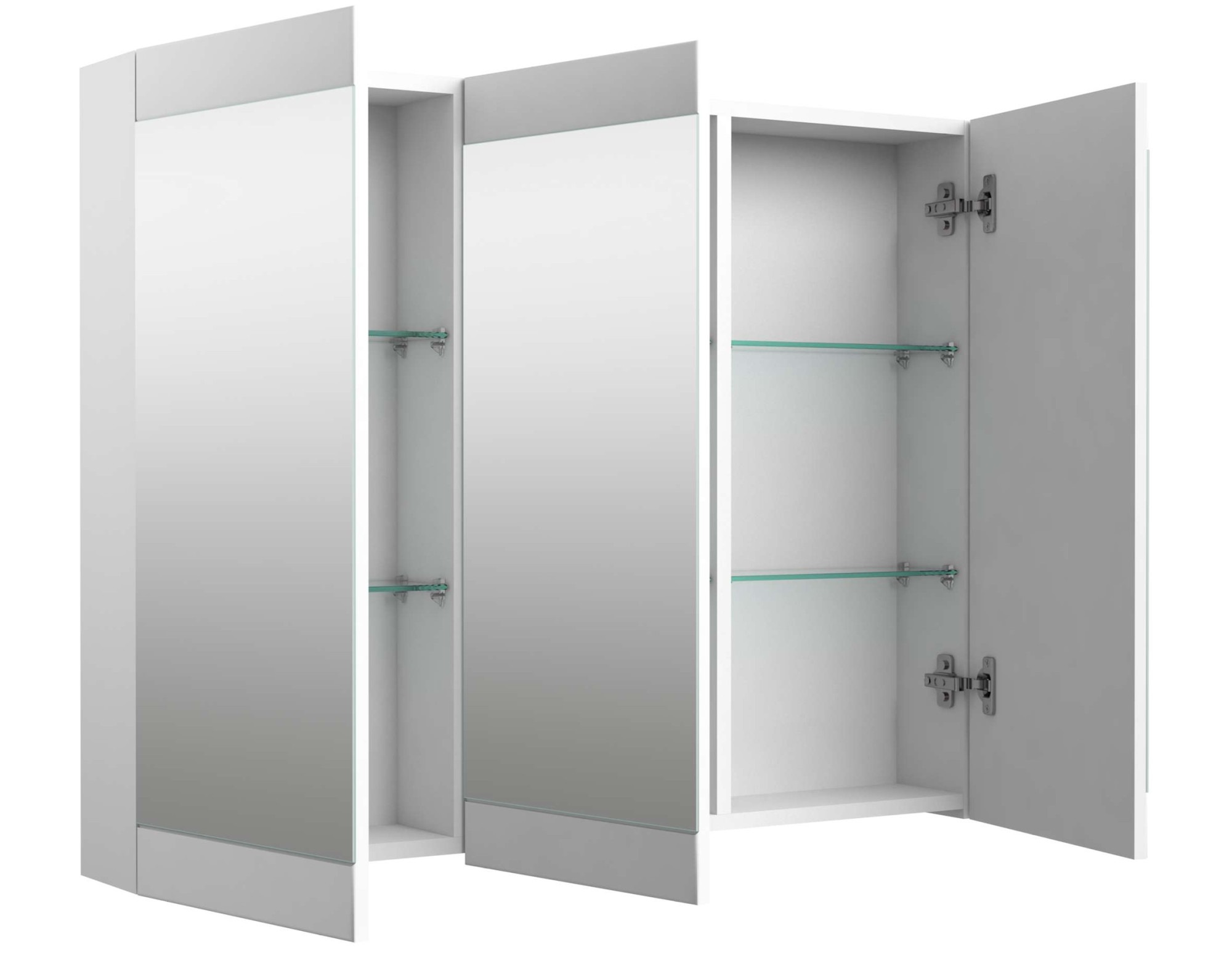 welltime Badezimmerspiegelschrank »Serena Retro«, FSC®-zertifiziertes Material, Breite 101,5 cm