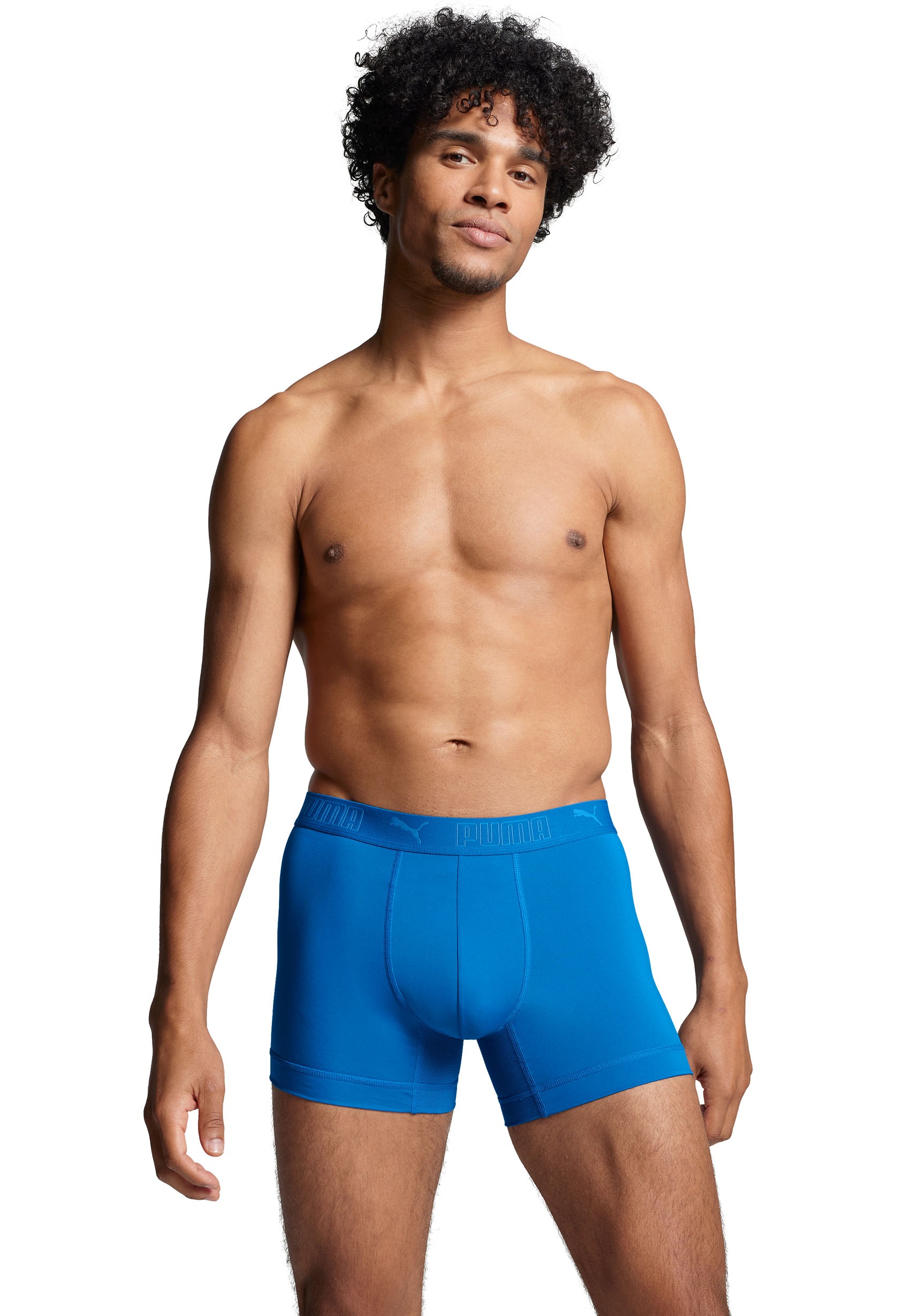 PUMA Boxershorts "PUMA MEN SPORT MICROFIBER BOXERS 2P", 2er Packer Packung, günstig online kaufen