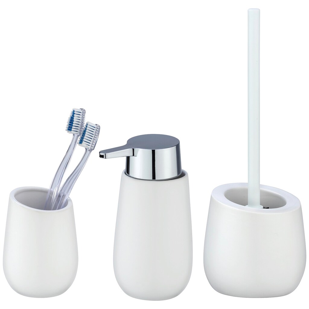 WENKO Badaccessoire-Set »Badi«, (Set, 3 tlg.)