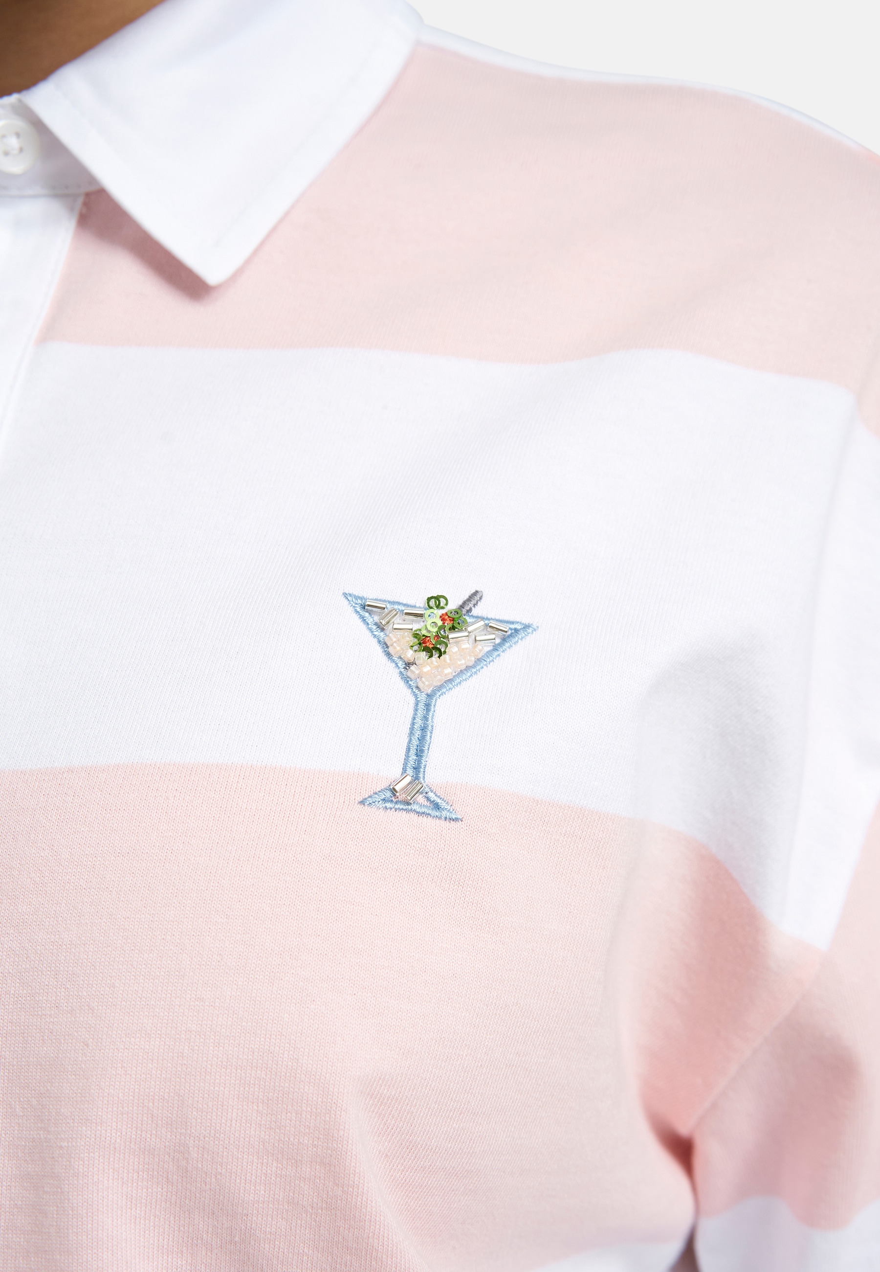 Smith & Soul Poloshirt mit überschnittener Schulter