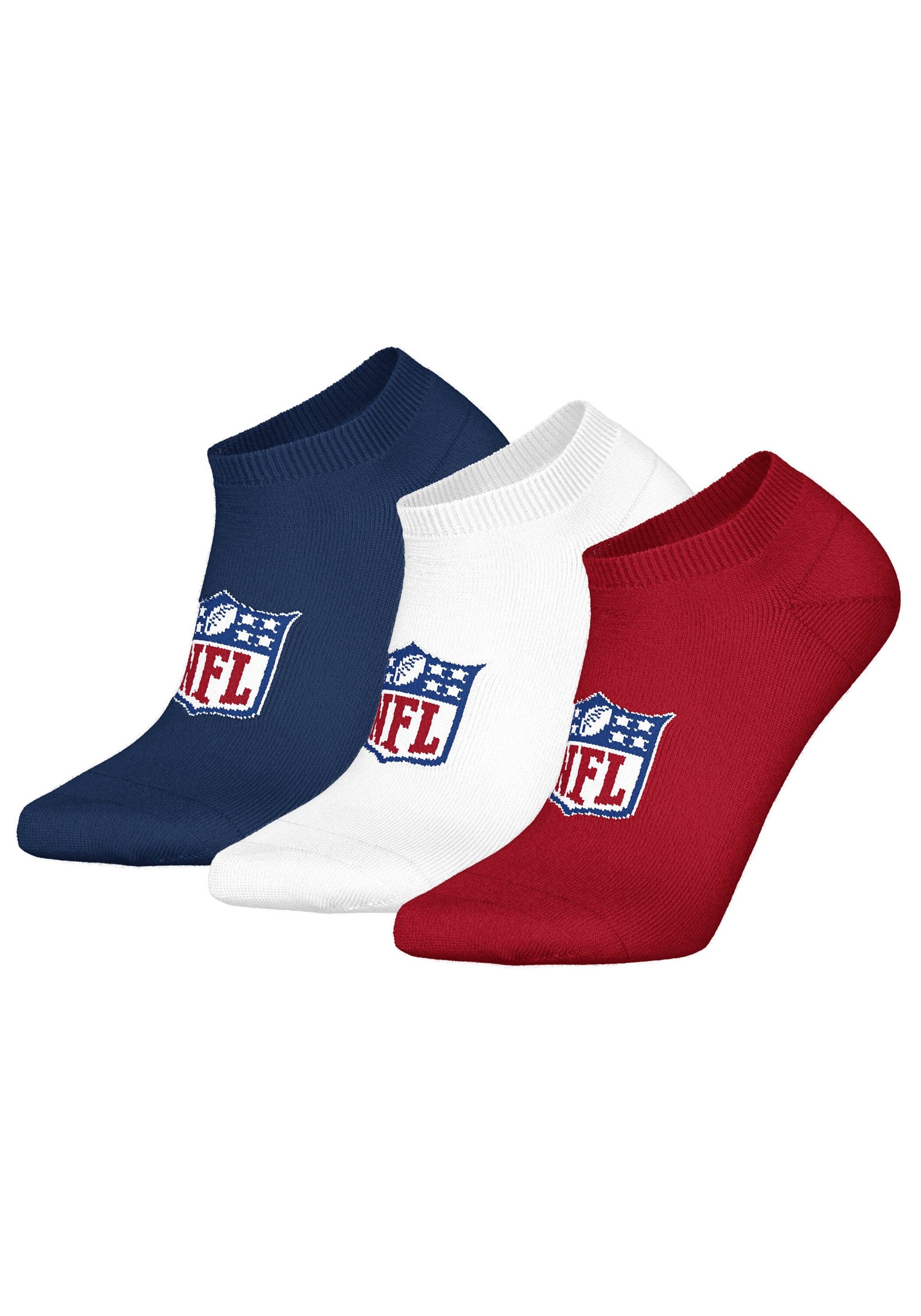 NFL Sneakersocken "Socken NFL SHIELD 3Pack Sneaker Socks 3er Pack" günstig online kaufen