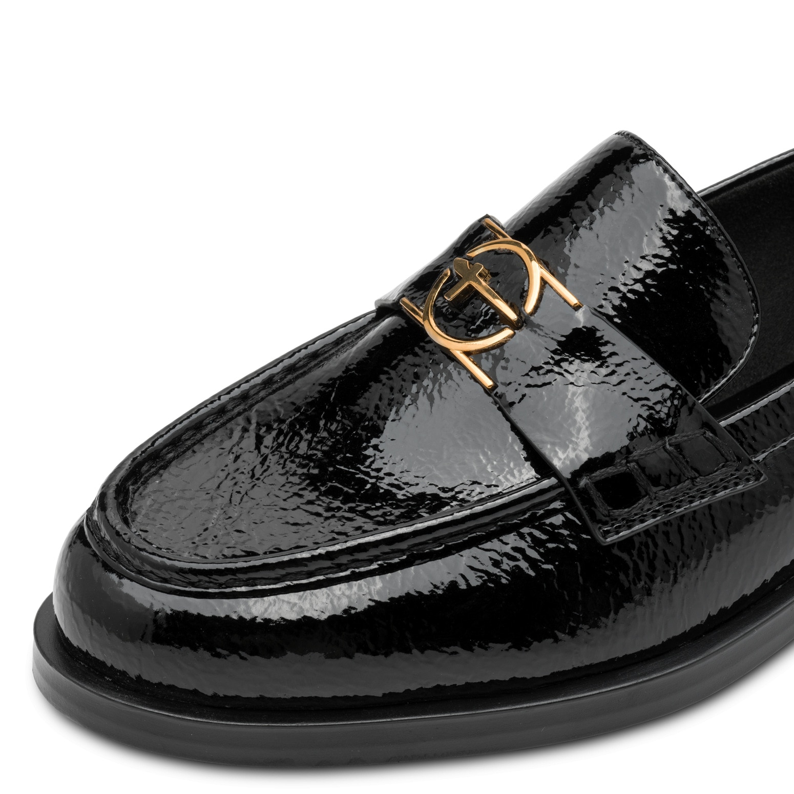 Tamaris Slipper, Blockabsatz, Loafer, Businessschuh in veganer Verarbeitung