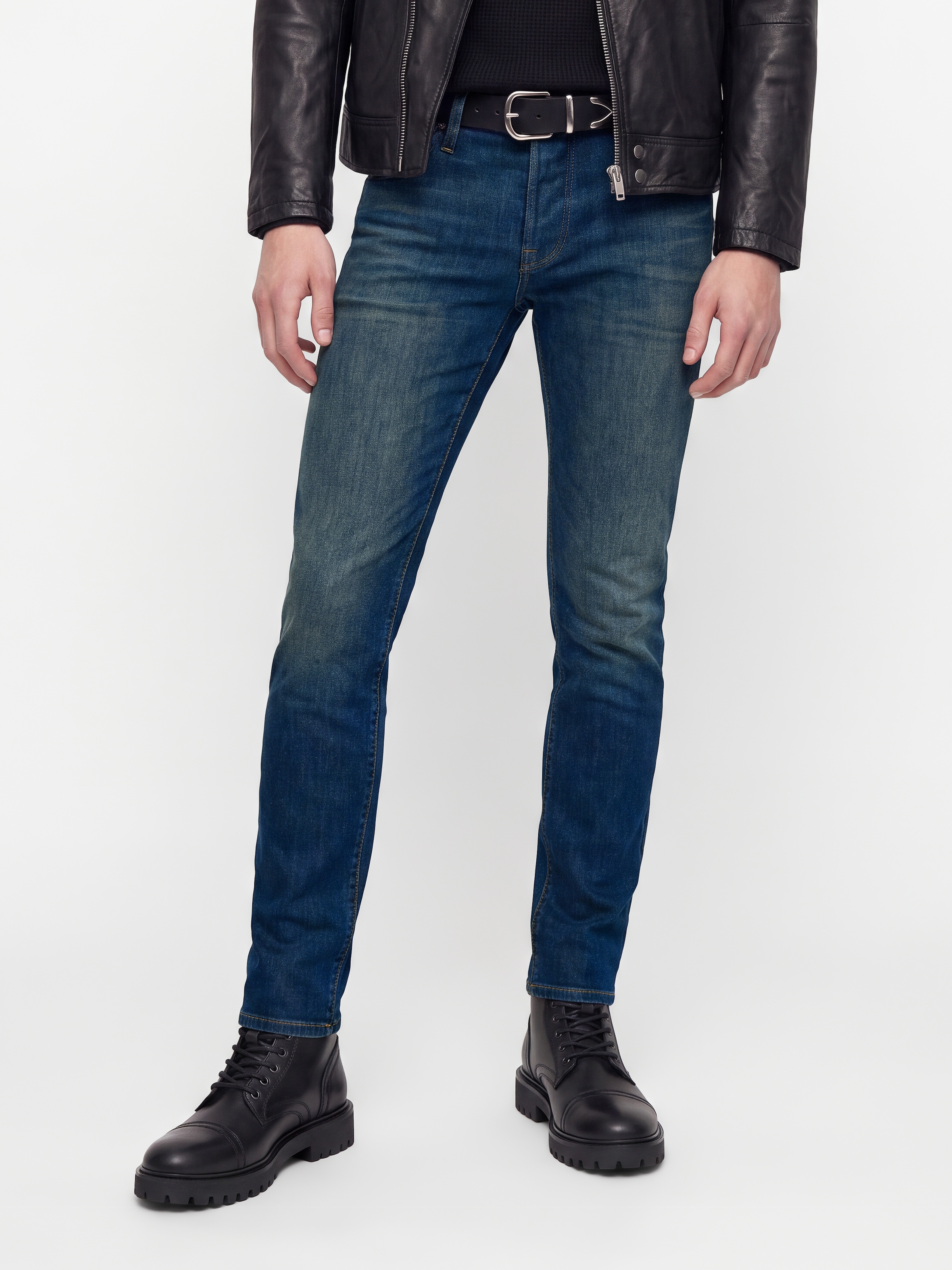 Jack & Jones Slim-fit-Jeans "JJIGLENN JJICON JJ 619 50SPS NOOS" Baumwollmischung, slim fit