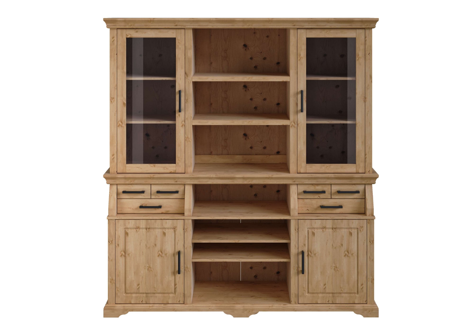Home affaire Buffet "Anabel" zertifiziertes Massivholz, Breite 186 cm, Höhe günstig online kaufen