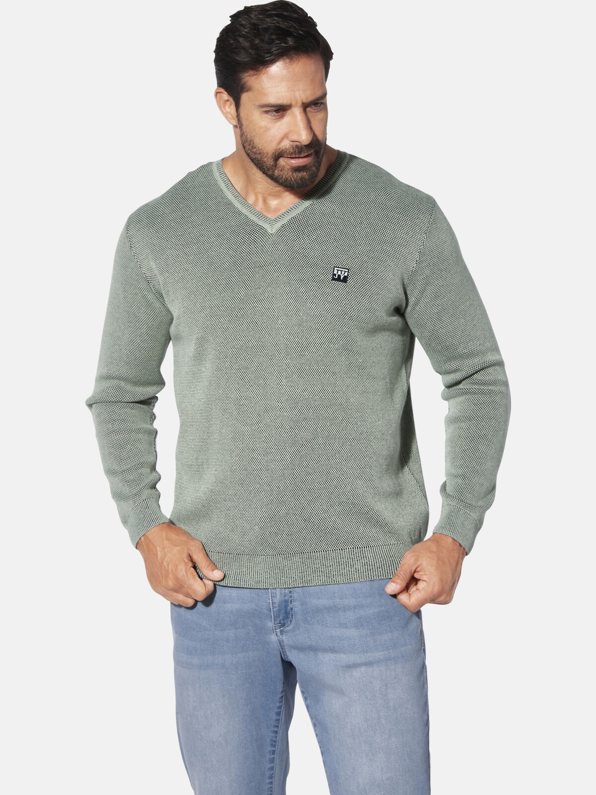 Jan Vanderstorm Strickpullover "Pullover KEIMO" 1 Stk. günstig online kaufen