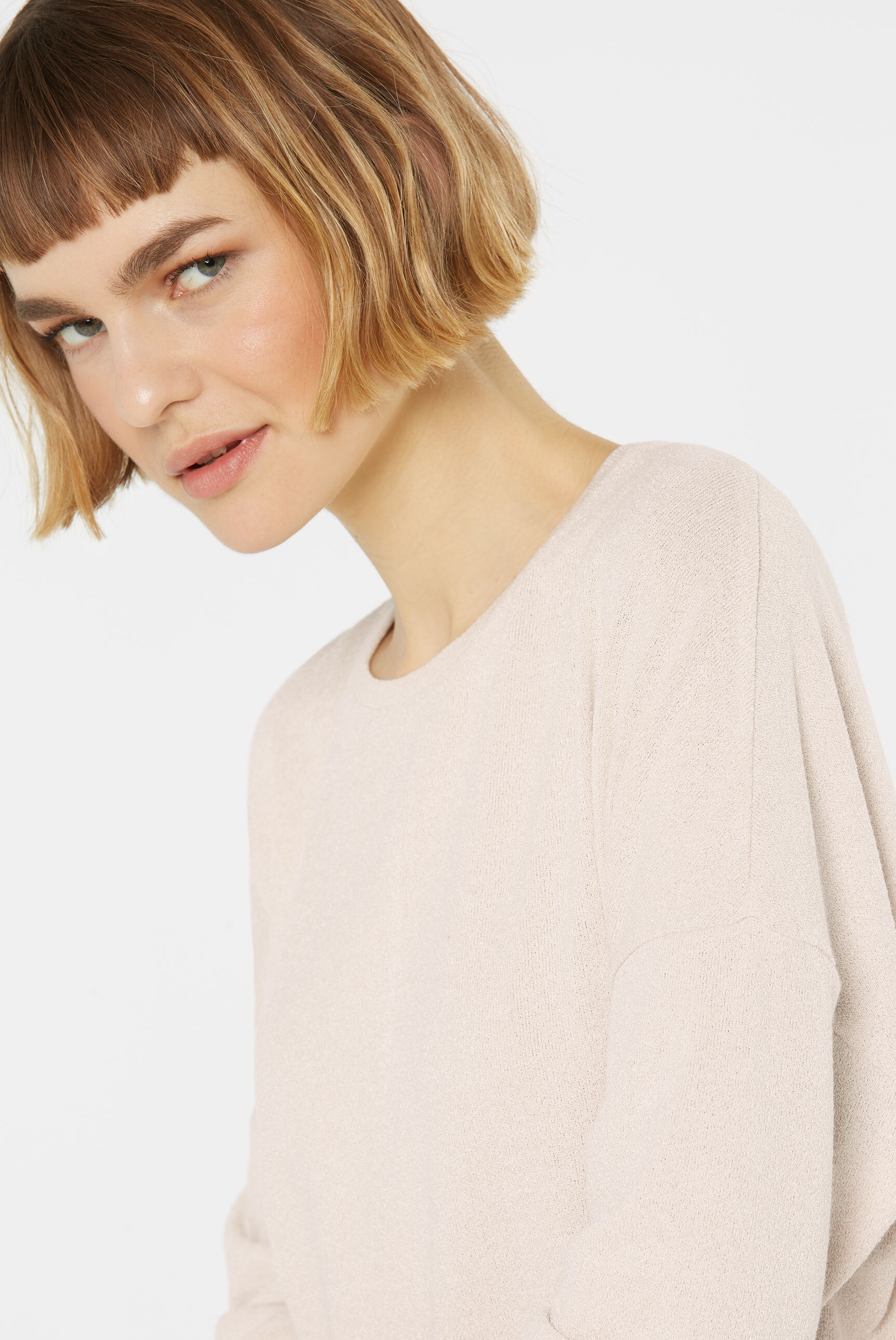SENSES.THE LABEL Sweater , mit überschnittenen Schultern
