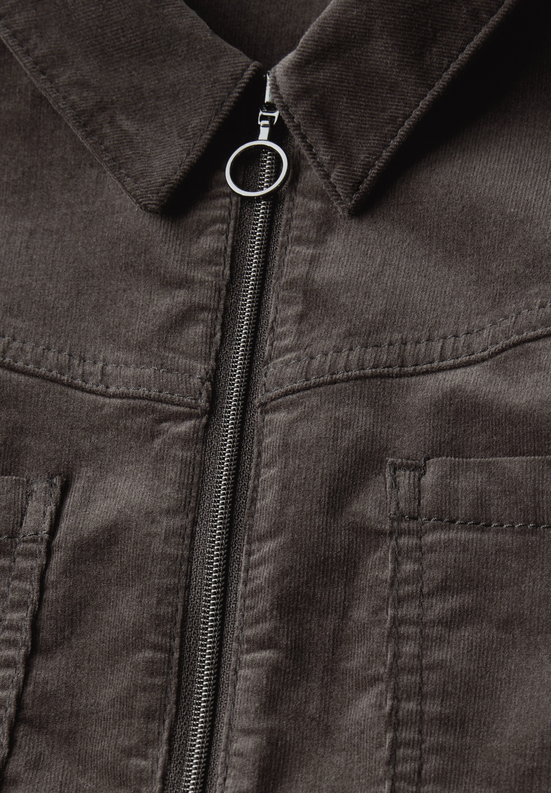STREET ONE Jeanskleid, mit Zipper-Detail